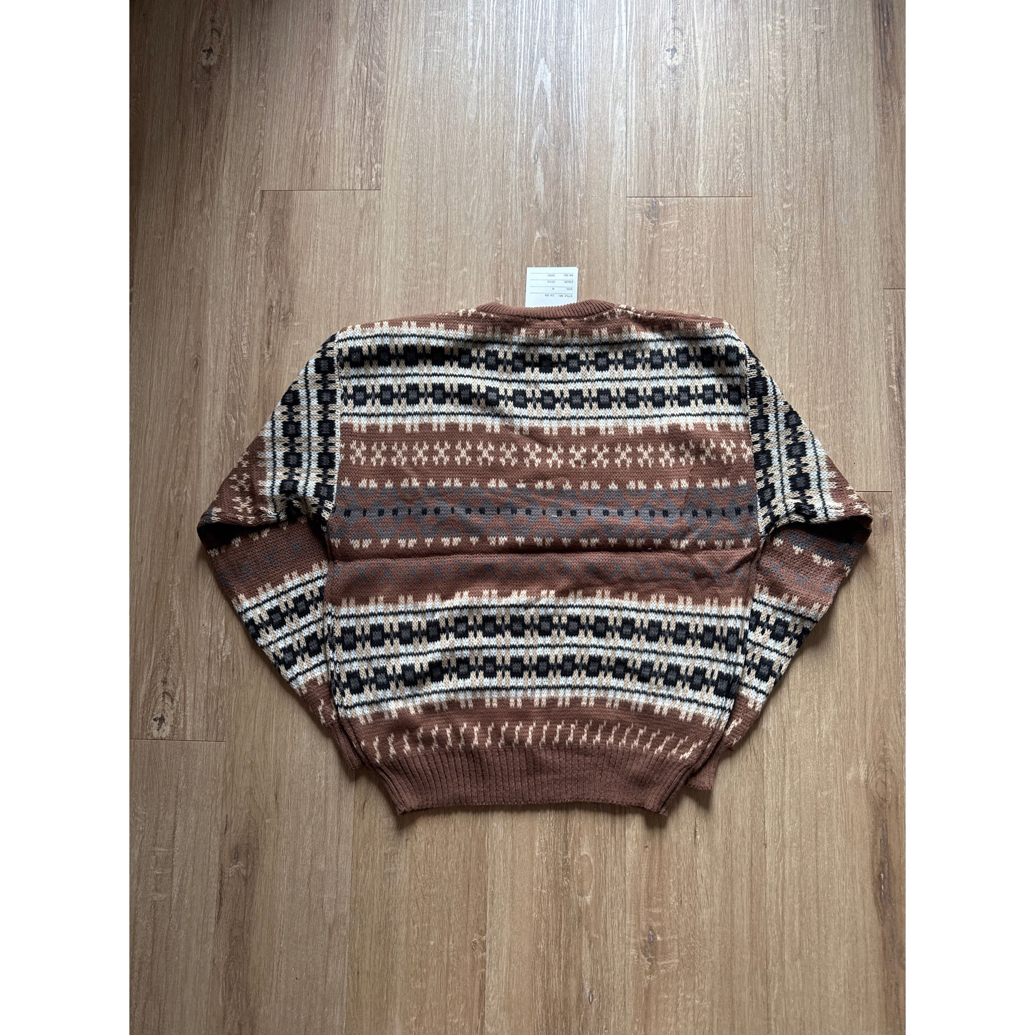 Other Vintage Titus Biancarra Brown Sweater Size US M / EU 48-50 / 2 - 5 Thumbnail
