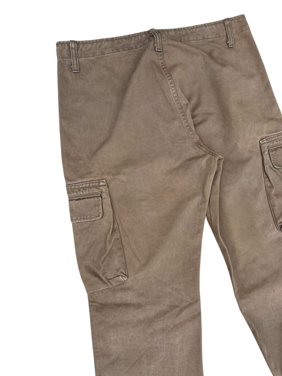 wjk WJK Japan Faded Waxed Mud Bondage Cargo Trouser Pant Size US 30 / EU 46 - 16 Thumbnail