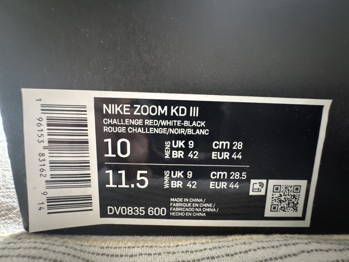 Nike Nike Zoom KD III “All Star” 2023 Size US 10 / EU 43 - 7 Thumbnail