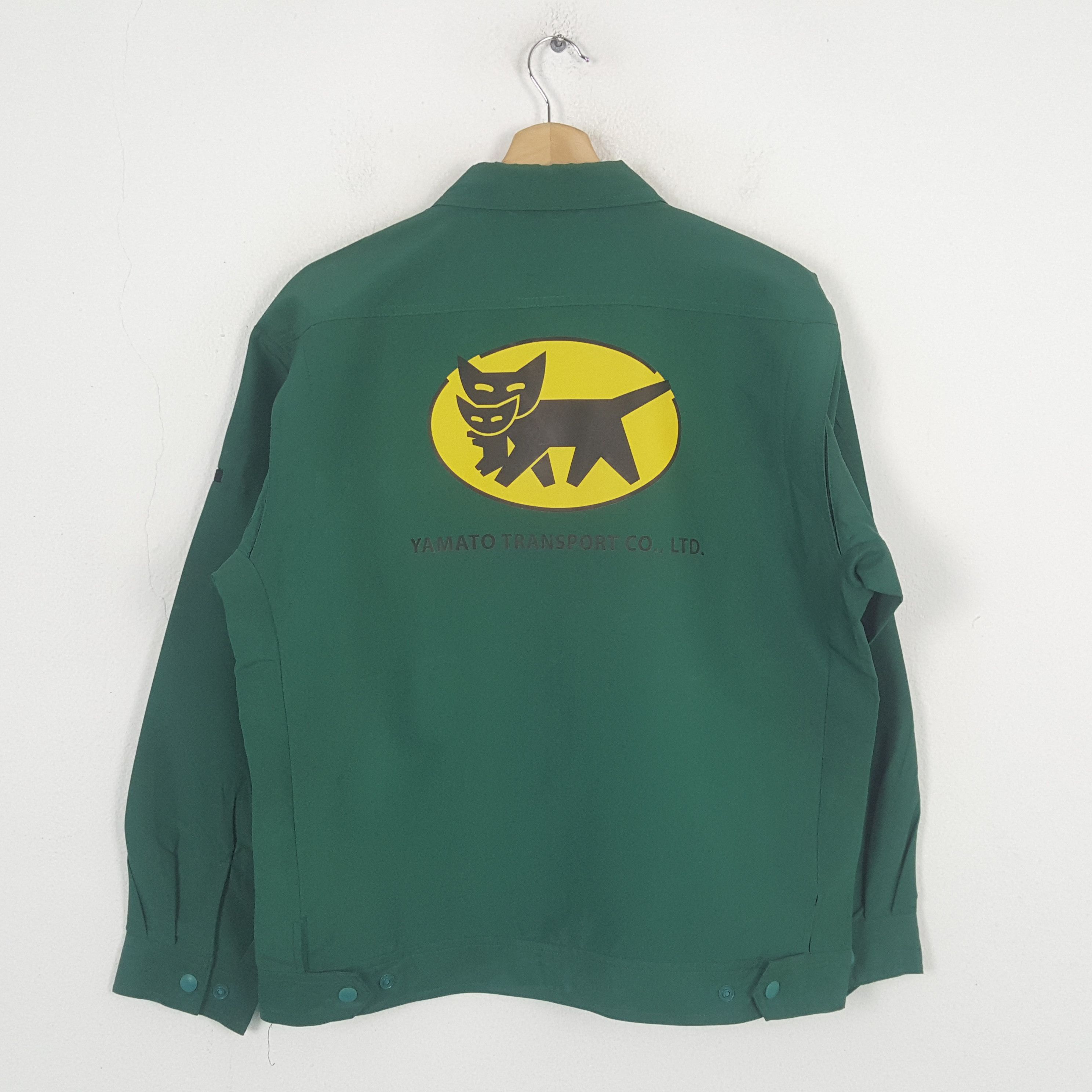 Japanese Brand × Vintage Vintage Yamato Transports Japan Racing Custom Jacket C284N15 Size US L / EU 52-54 / 3 - 1 Thumbnail