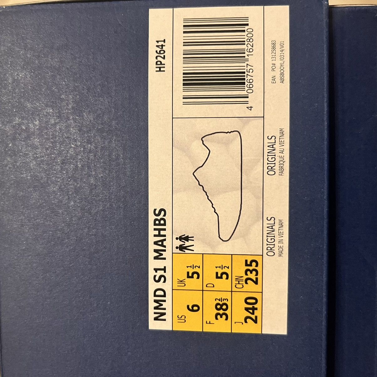Humanrace Adidas x Humanrace NMD S1 MAHBS(Blue) Size US 6 / EU 39 - 6 Thumbnail