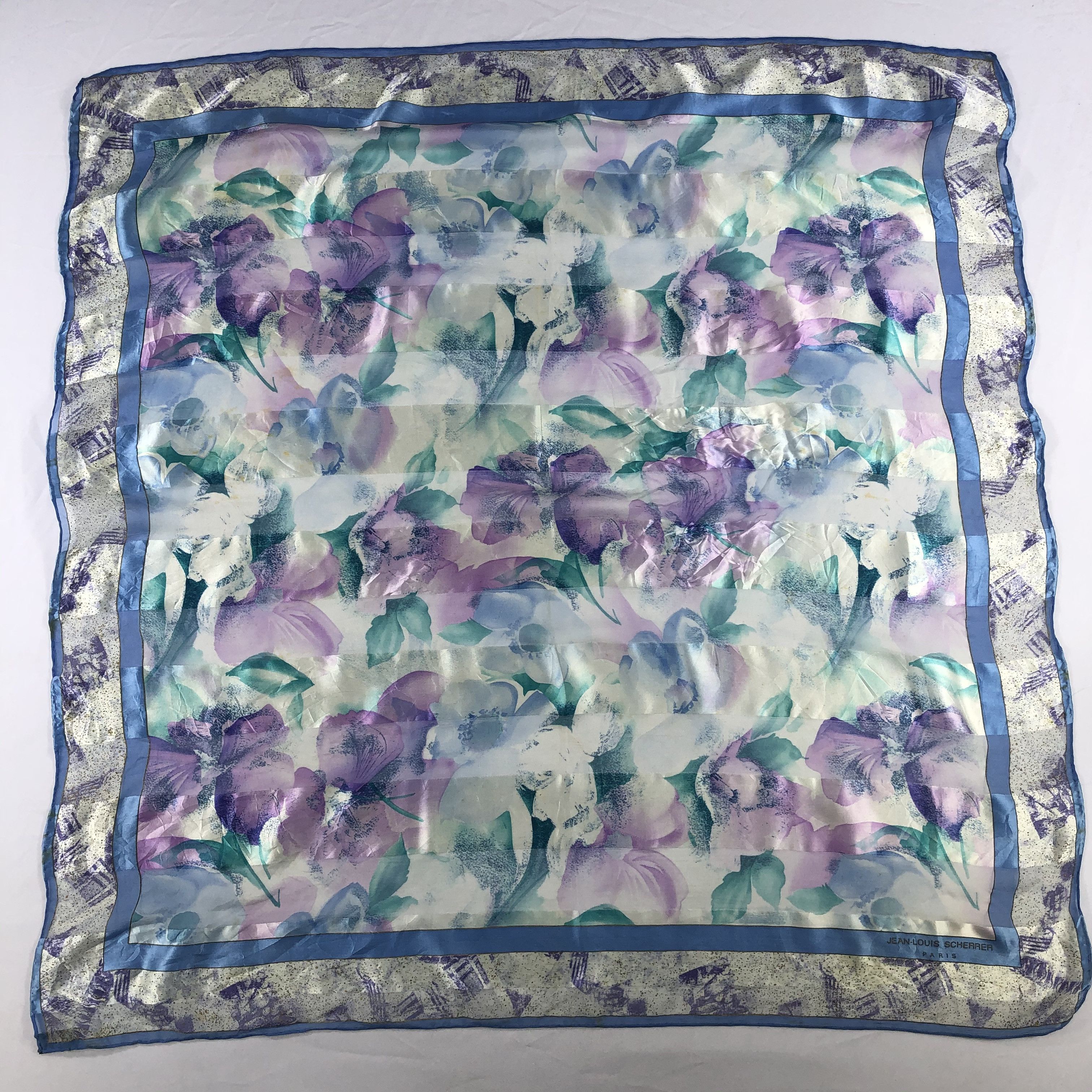 Jean-Louis Scherrer Vintage Jean Louis Scherrer Silk Scarf Size ONE SIZE - 2 Thumbnail