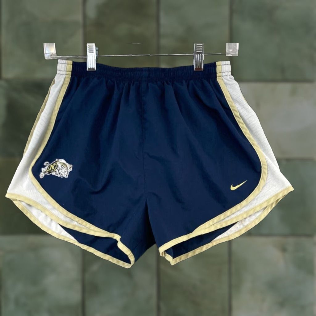 Nike Nike Dri Fit Womens Shorts Medium Athletic Blue US Navy Lined Running Size 32" / US 10 / IT 46 - 1 Thumbnail