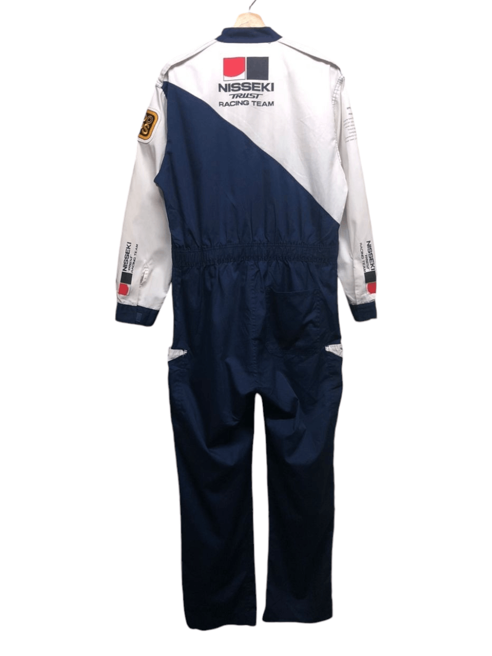 Sports Specialties × Vintage 💥Vintage Coveralls Nisekki Trust Racing Team Size US 39 - 3 Thumbnail