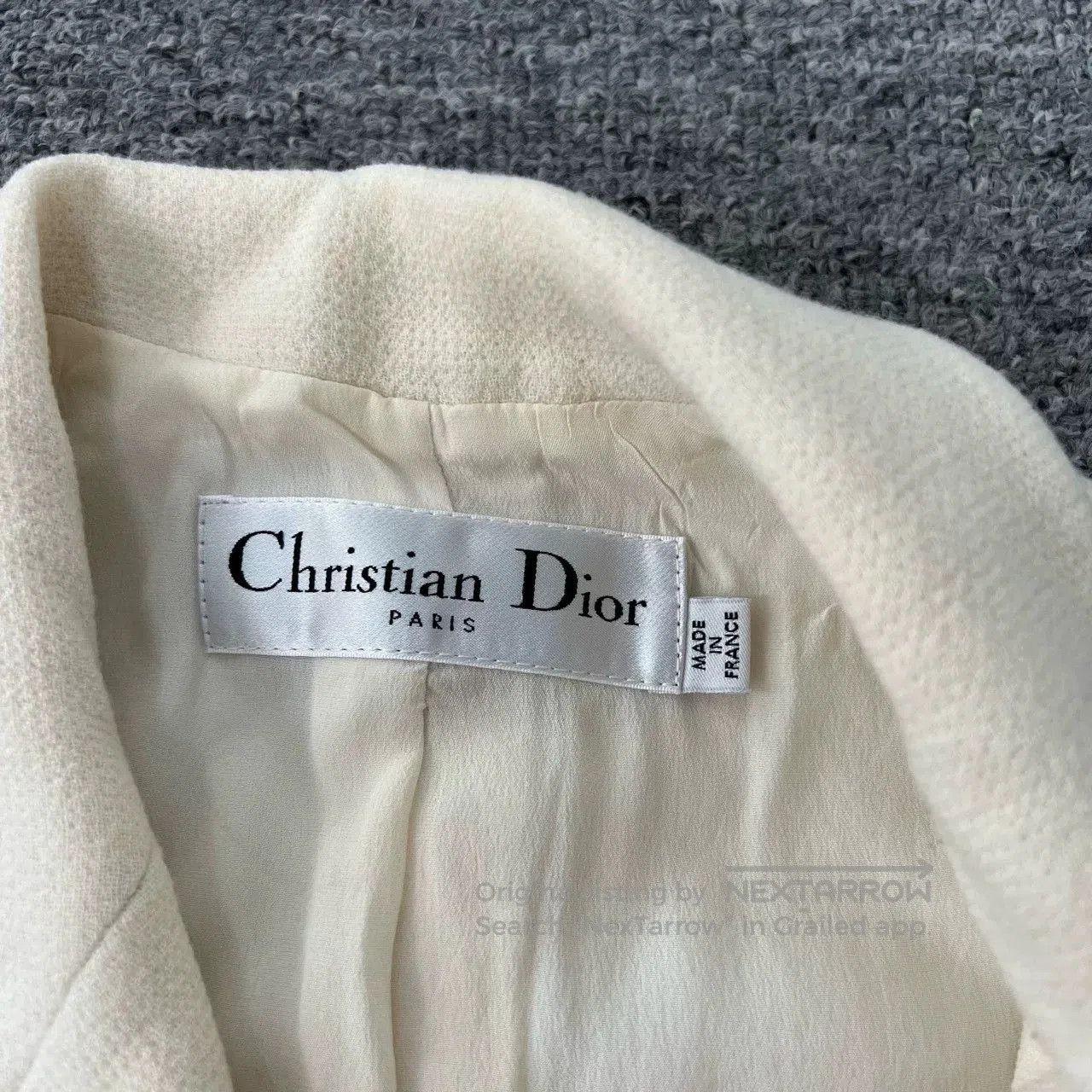 Dior Dior Off-White Sleeveless Dress. Size M / US 6-8 / IT 42-44 - 4 Thumbnail