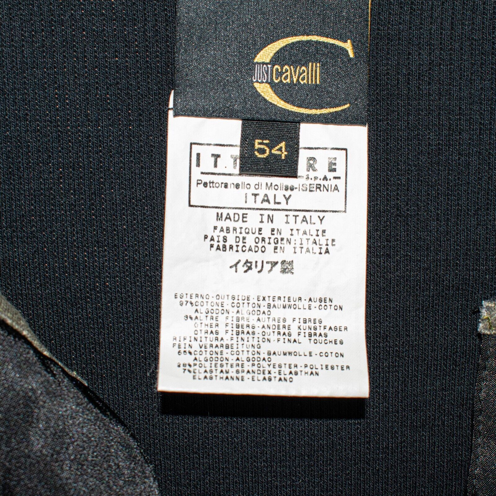 Just Cavalli JUST CAVALLI Split Neck Pullover Shirt in knit Size 54 Size XXL / US 16-18 / IT 52-54 - 7 Thumbnail