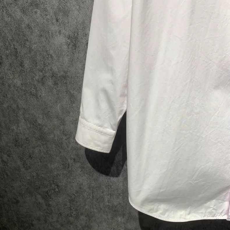 Balenciaga Balenciaga size 34 White shirt with logo on back shirt 250 Size US M / EU 48-50 / 2 - 4 Thumbnail