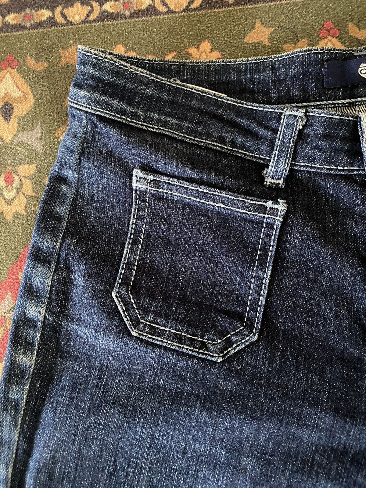 Edwin 🔥🔥Japanese Brand C17 Cedixsept Jeans Super Flare Denim Size US 27 - 6 Thumbnail
