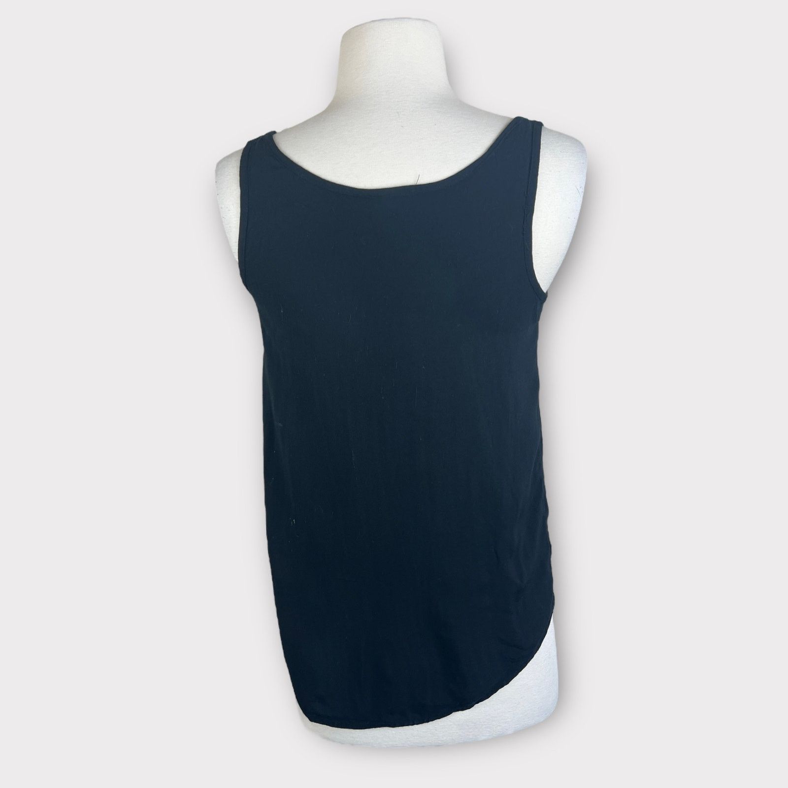 Vintage Mossimo Supply Co | Lace Detail Accent Black Tank Top Size S / US 4 / IT 40 - 3 Thumbnail