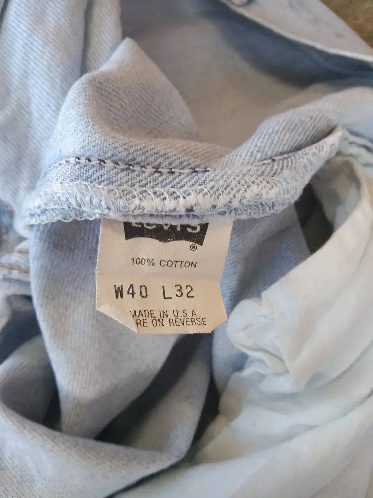 Levi's 90s Vintage Levi's 501 Made In USA Jeans 38x31 Size US 38 / EU 54 - 9 Thumbnail