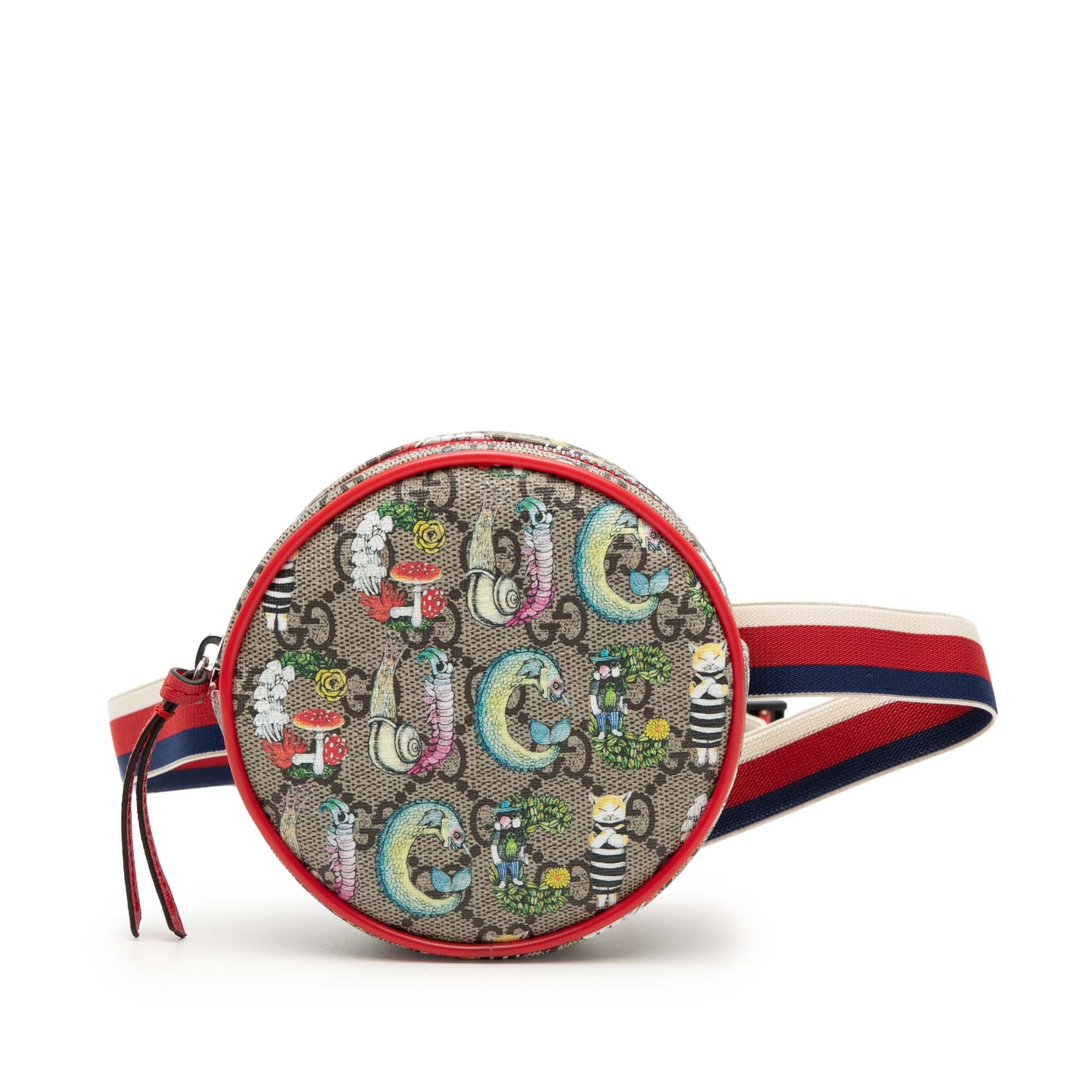 Gucci Gucci Yuko Higuchi Childrens GG Supreme Belt Bag Size ONE SIZE - 1 Thumbnail