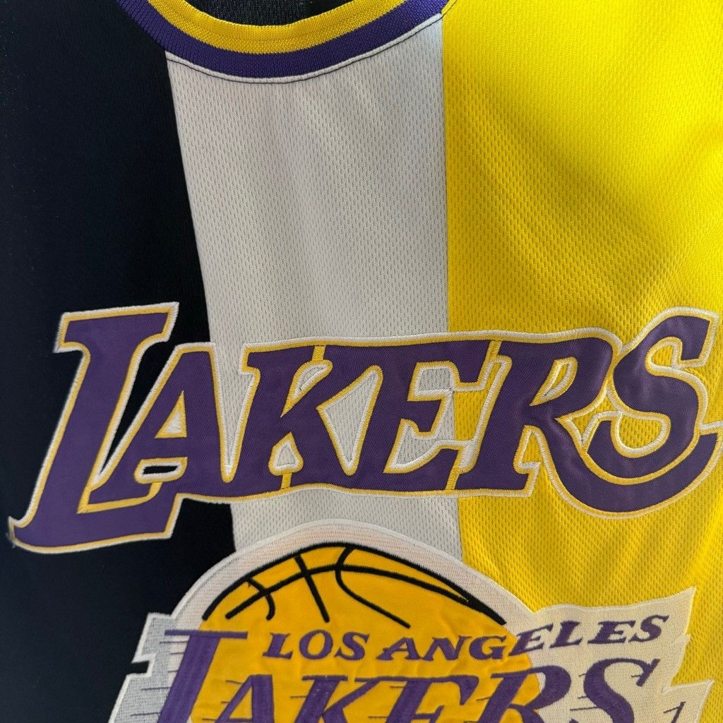 NBA NBA Lakers 3D logo basketball jersey shirt black yellow L Size US L / EU 52-54 / 3 - 10 Thumbnail