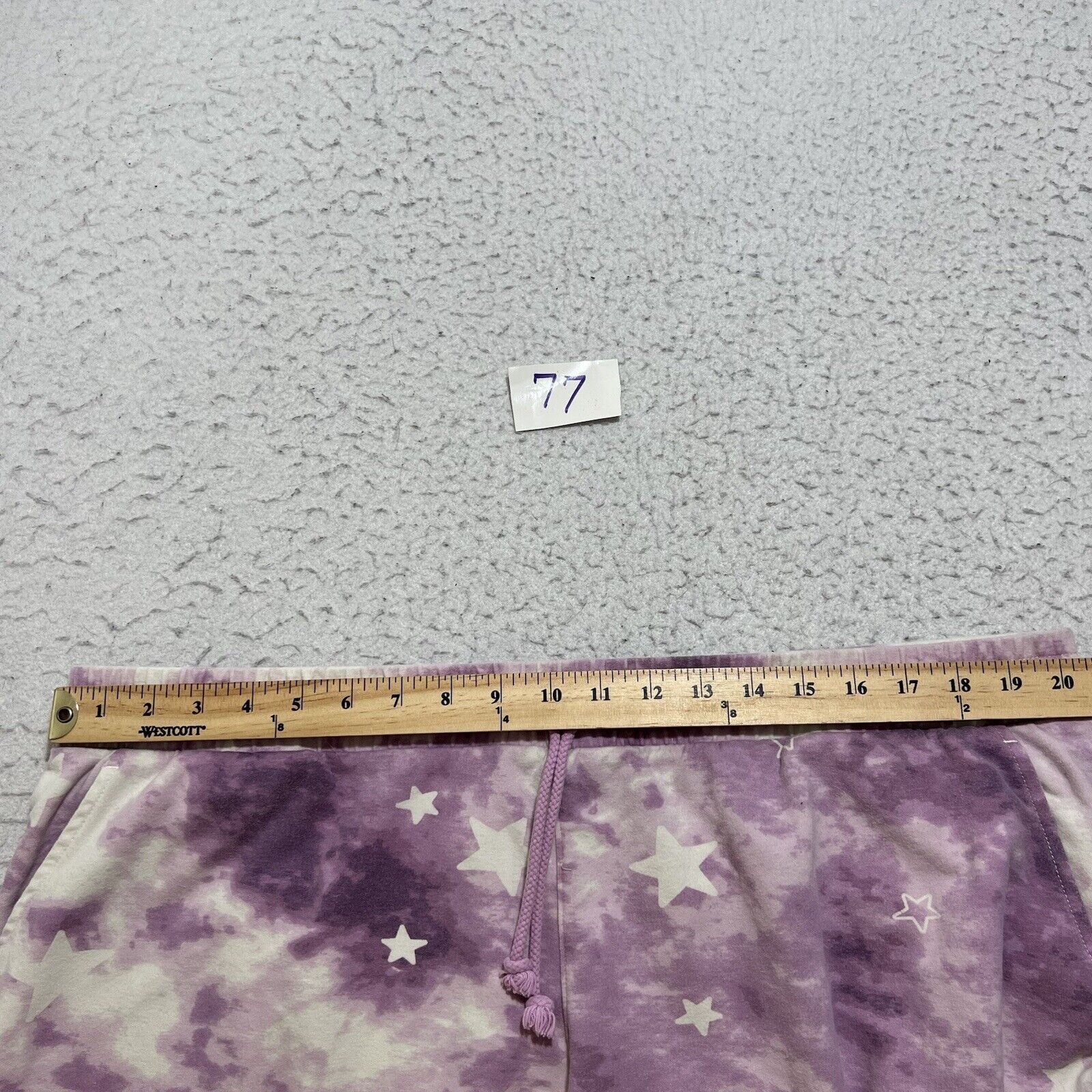 Wildfox WildFox Starry Sweat Shorts 4" Inseam Loungewear Purple Size 40" / US 18 - 9 Thumbnail