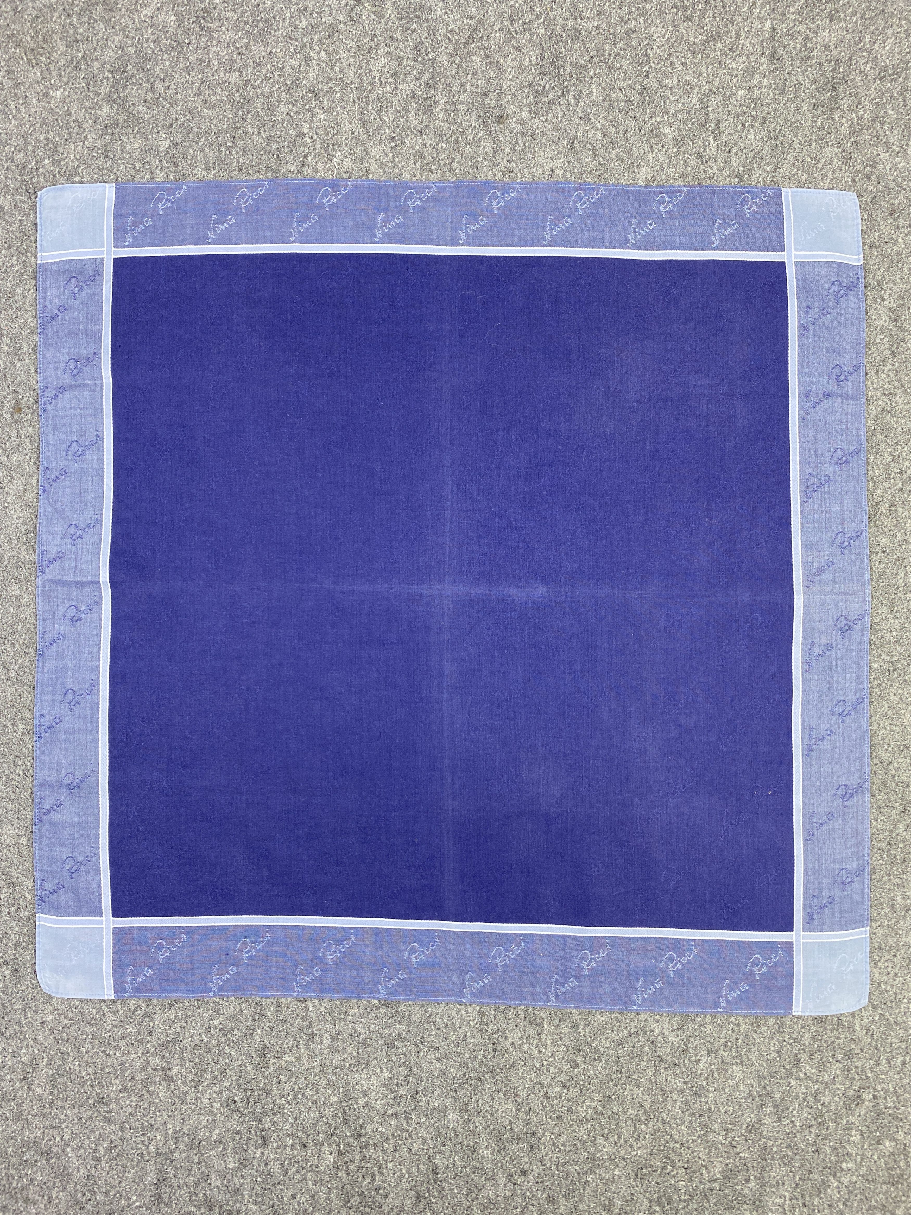 Other Vintage Nina Ricci Handkerchief / Neckerchief KT0087 Size ONE SIZE - 4 Thumbnail