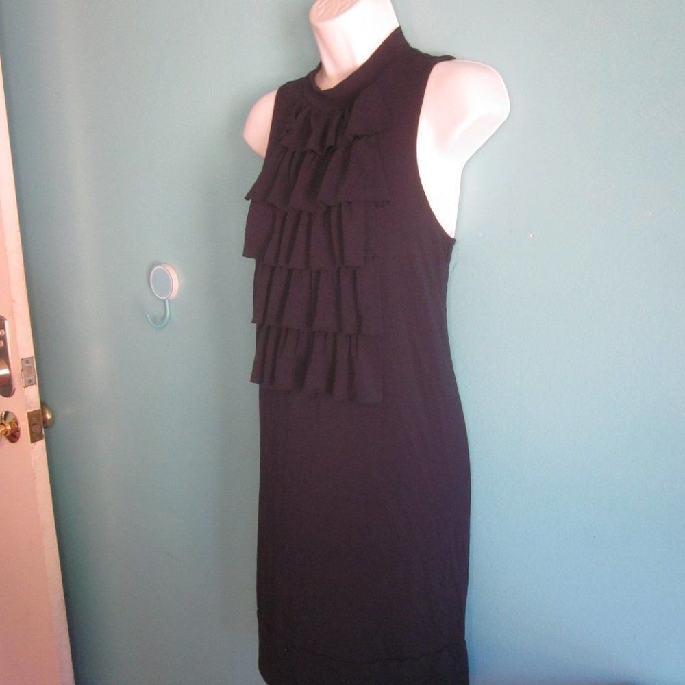 Michael Stars Michael Stars Summet Sleeveless Stretch Blue Ruffle Dress Si Size XS / US 0-2 / IT 36-38 - 11 Thumbnail