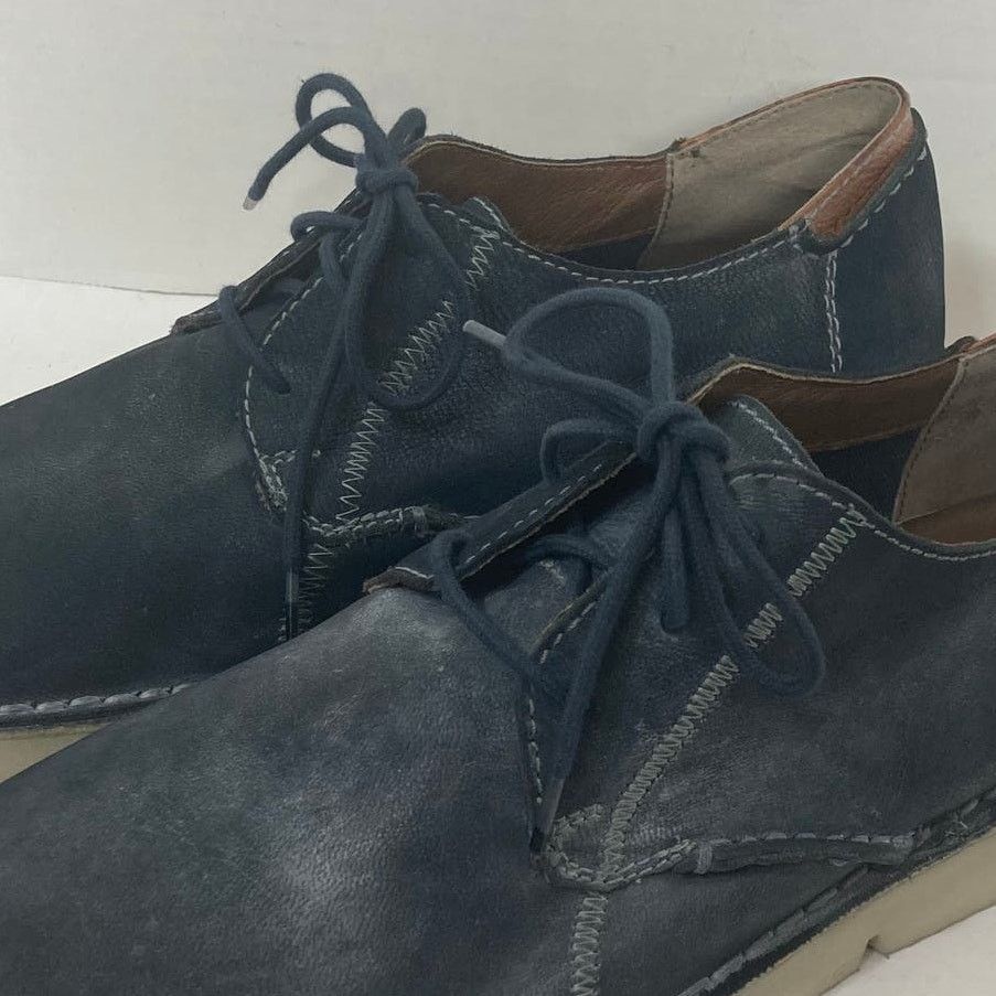 Bed Stu Roan Bed Stu Heaton shoe, Mens 10 slate gray leather Size US 10 / EU 43 - 7 Thumbnail