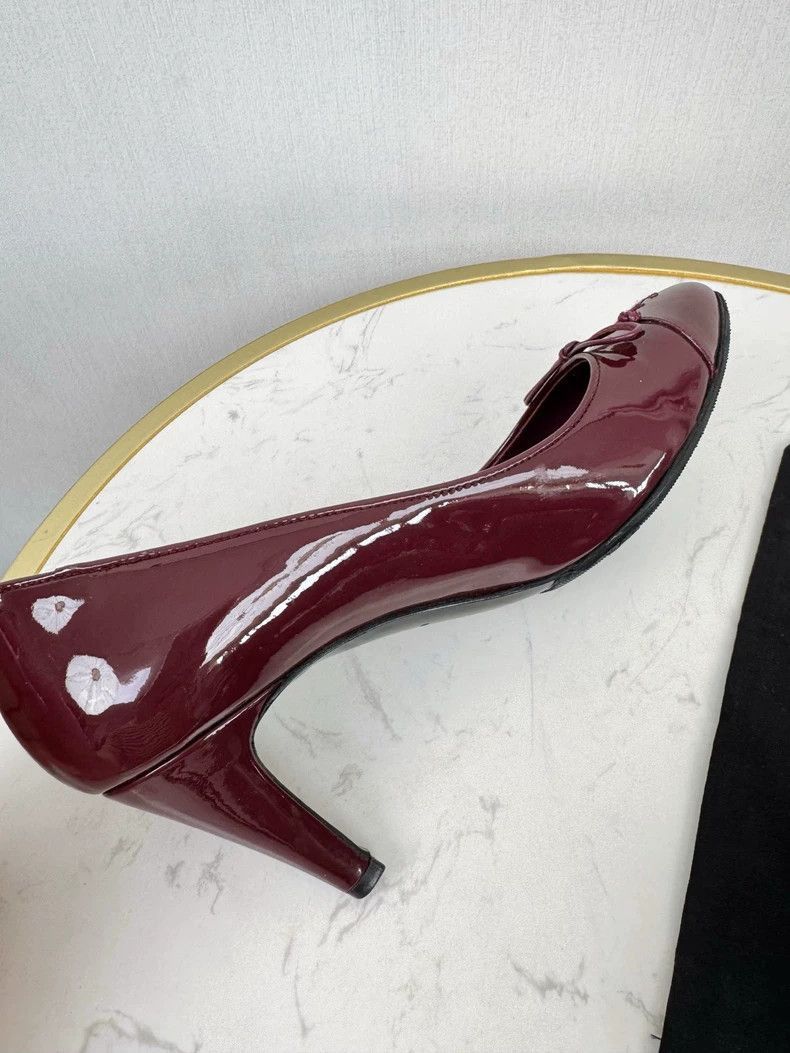 Chanel Chanel Patent Leather Flats Size 37 -2505 Size US 6.5 / IT 36.5 - 2 Thumbnail