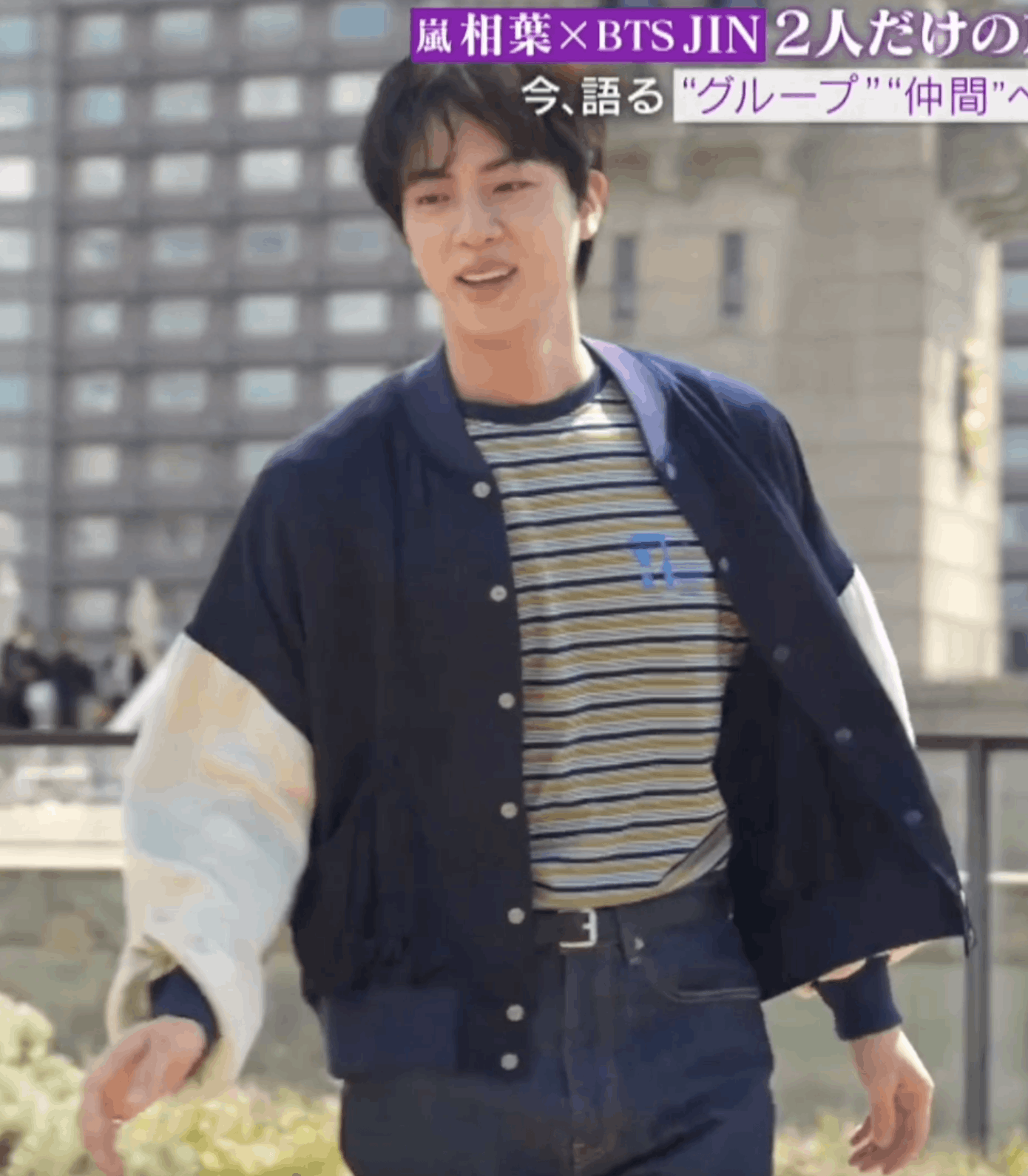 Other [BTS JIN] BY (Stripe T-shirt Multi) Size US M / EU 48-50 / 2 - 3 Thumbnail