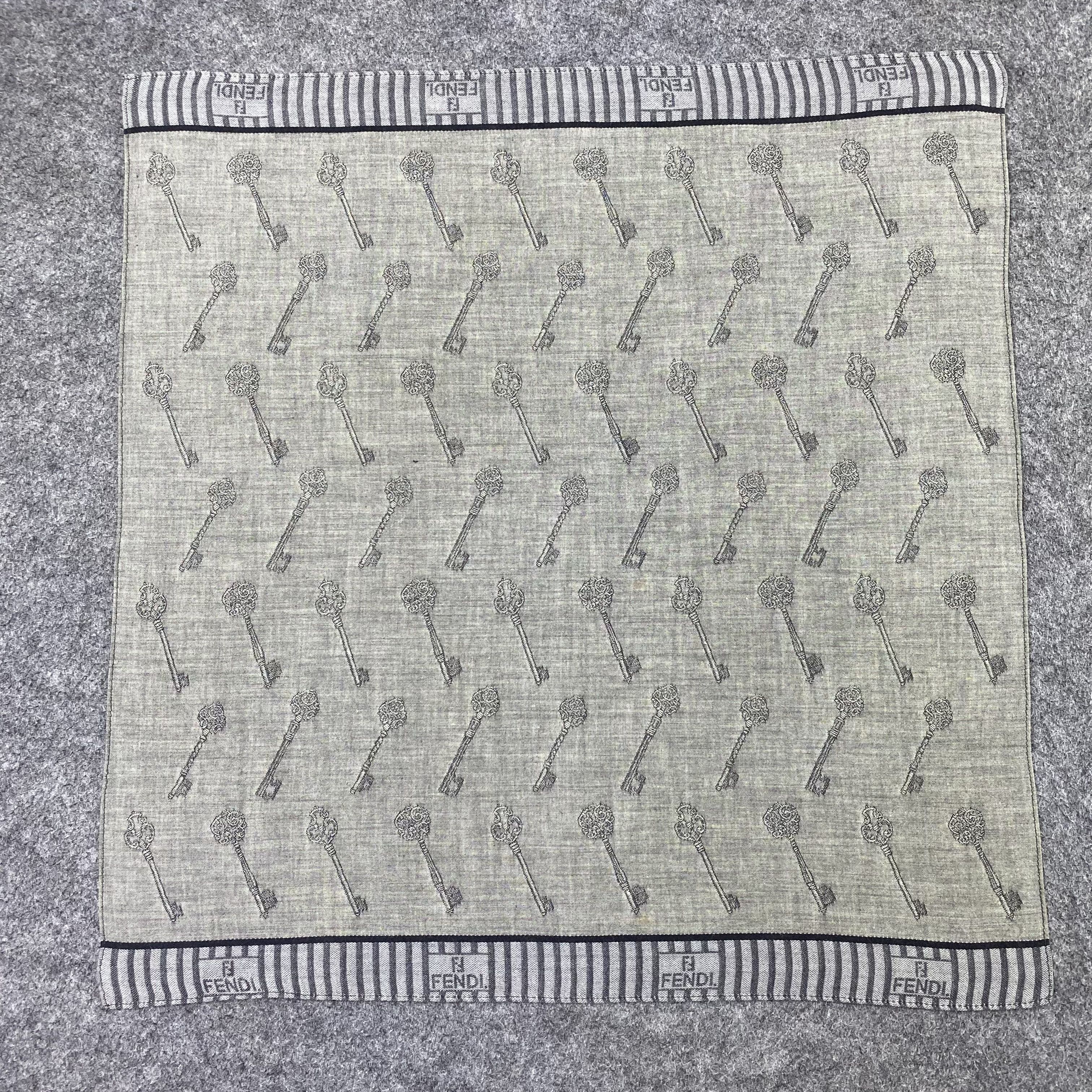 Fendi Fendi Handkerchief Neckerchief Bandana-B1906 Size ONE SIZE - 3 Thumbnail
