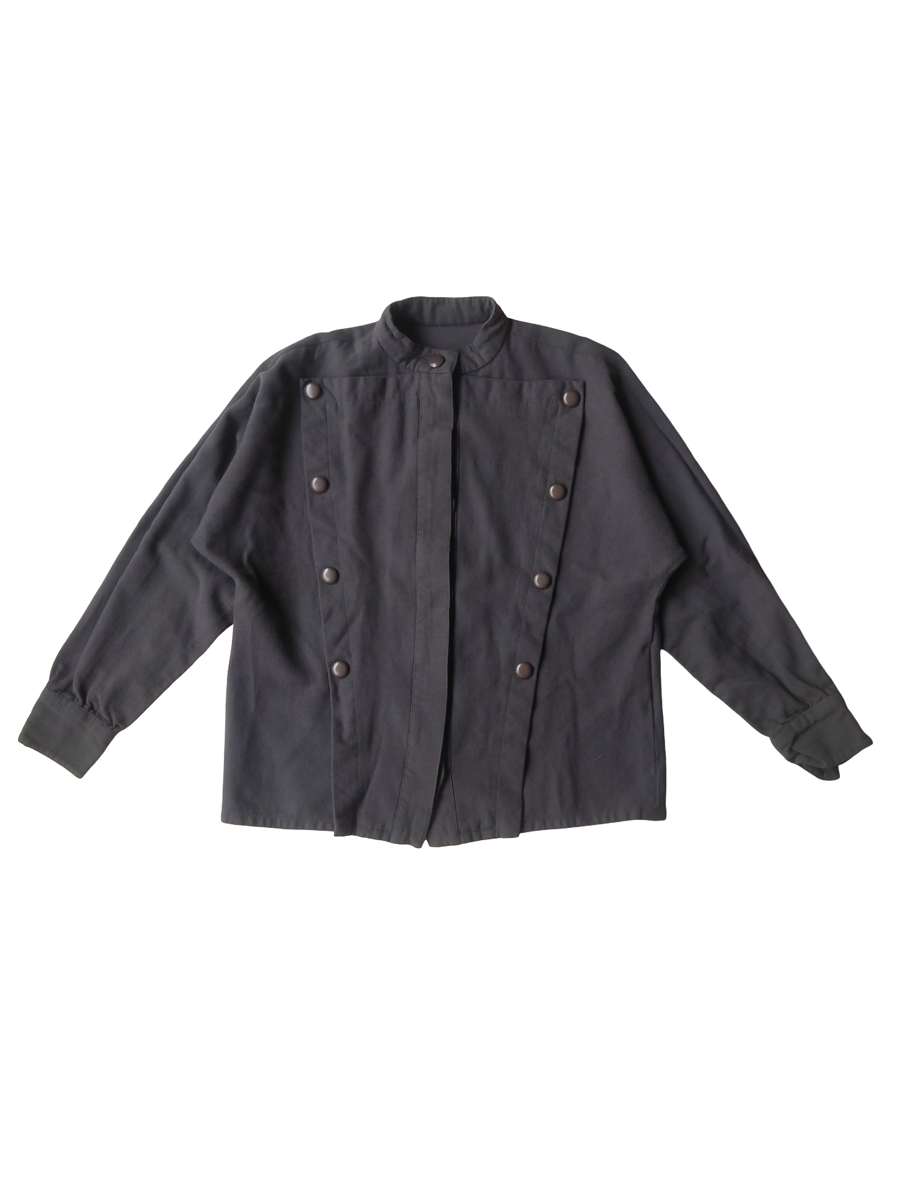 Christian Dior Monsieur 1970s Christian Dior Archive Wool Plastron Military Jacket Size M / US 6-8 / IT 42-44 - 1 Thumbnail