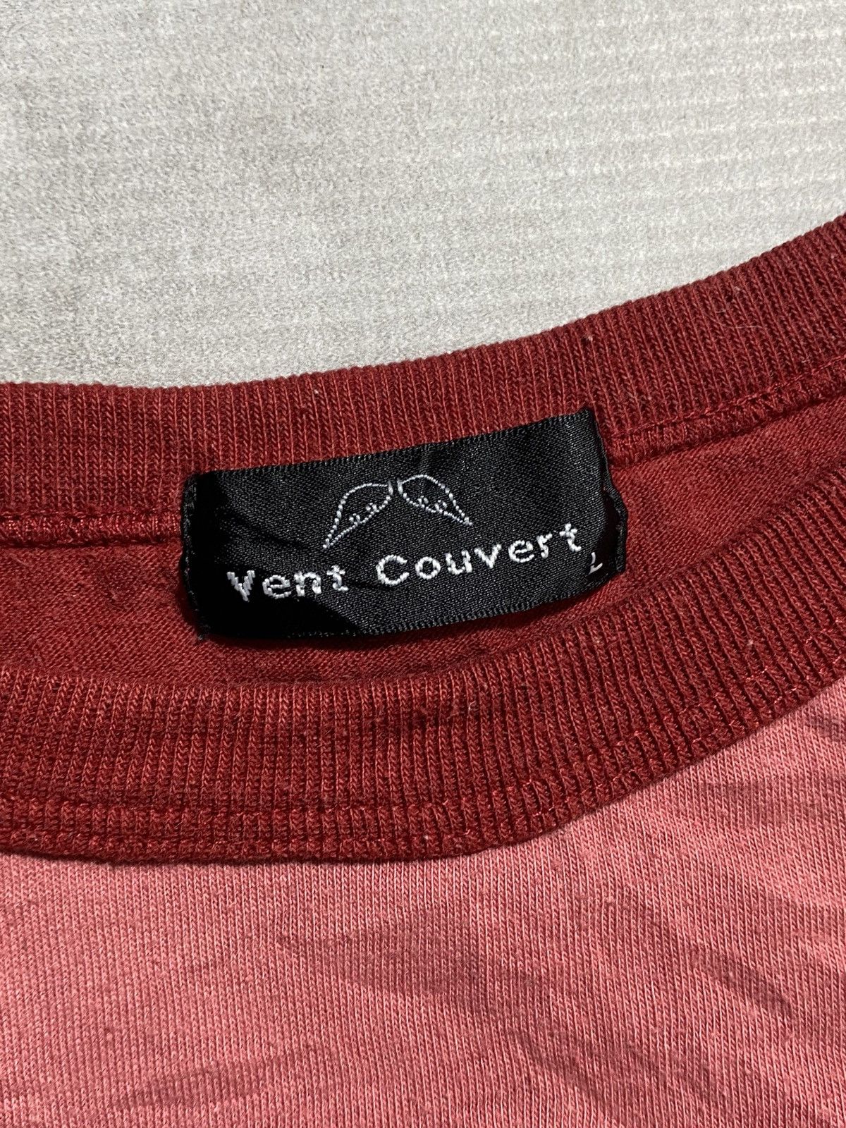 Japanese Brand Y2K Vent Couvert Poem T-shirt Size US L / EU 52-54 / 3 - 6 Thumbnail