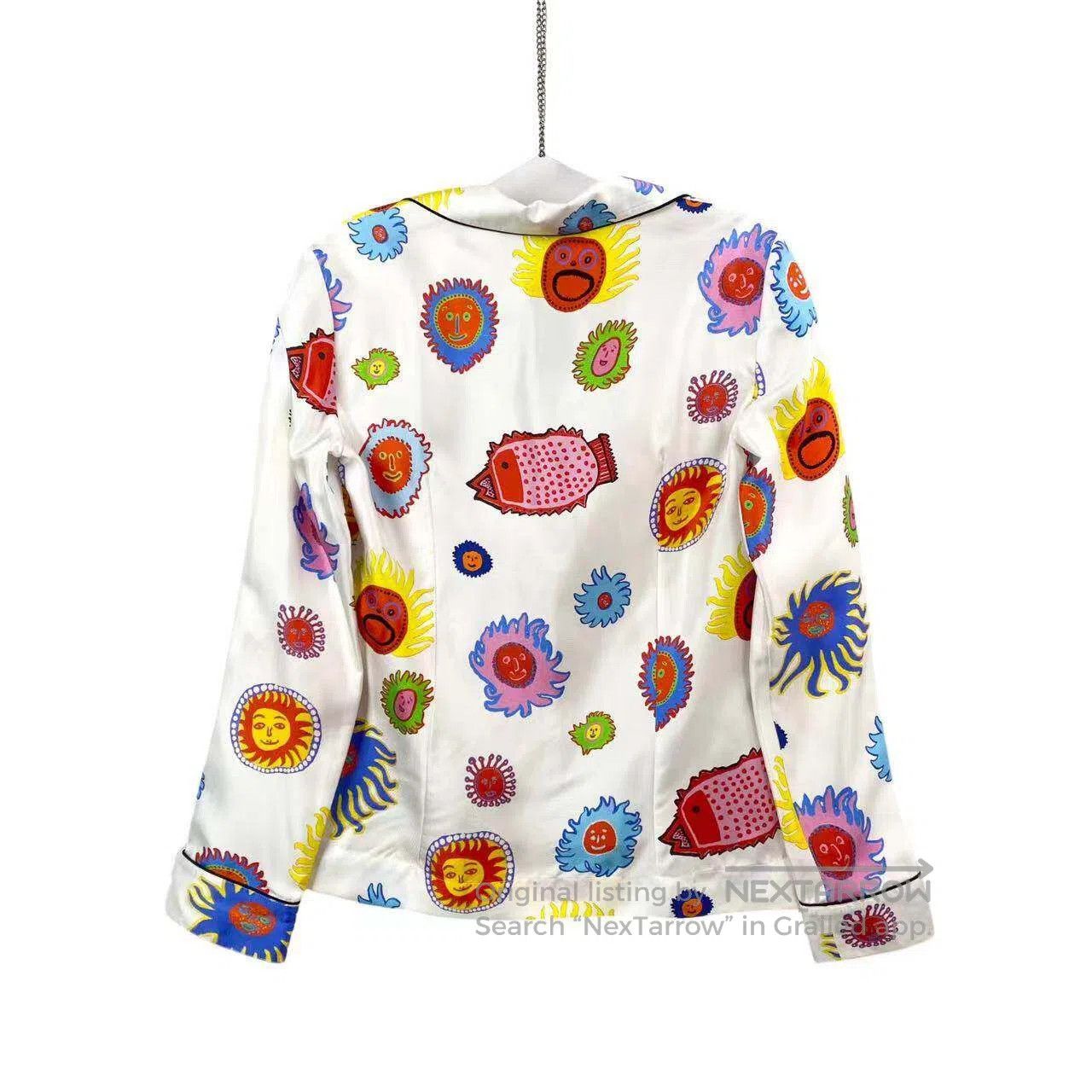 Louis Vuitton Louis Vuitton Kusama Yayoi co-branded casual shirt| Size XS / US 0-2 / IT 36-38 - 2 Thumbnail