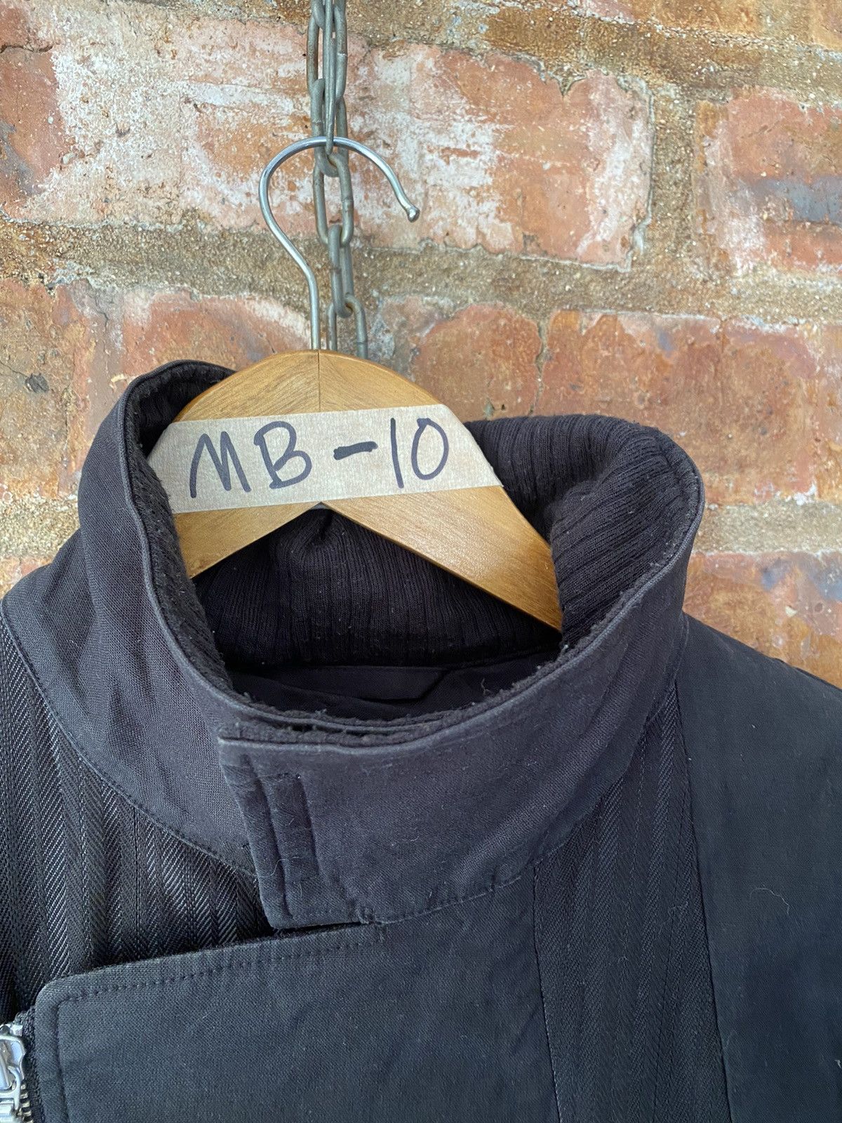 Beams Plus × Needles 2000s Beams Influence Link Leather trim texture jacket Size US S / EU 44-46 / 1 - 8 Thumbnail