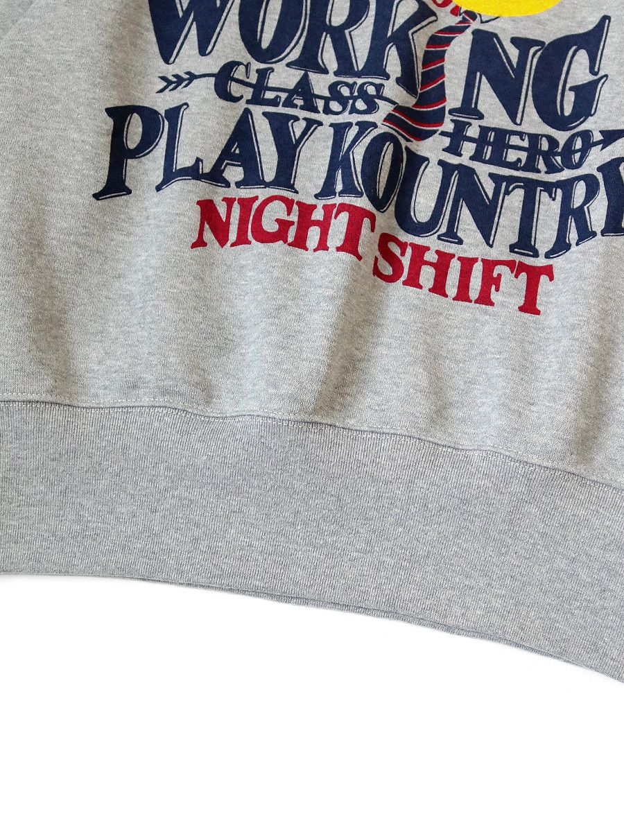 Kapital Kapital Dinky Type Night Shift PROFILE RAINBOWY Crew Sweat Size US S / EU 44-46 / 1 - 7 Thumbnail