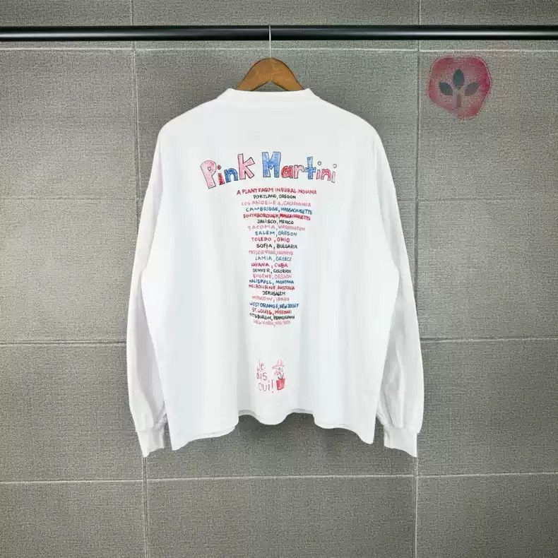 Balenciaga Balenciaga Balenciaga Pink Martini Limited Graffiti Letter Size US S / EU 44-46 / 1 - 6 Thumbnail