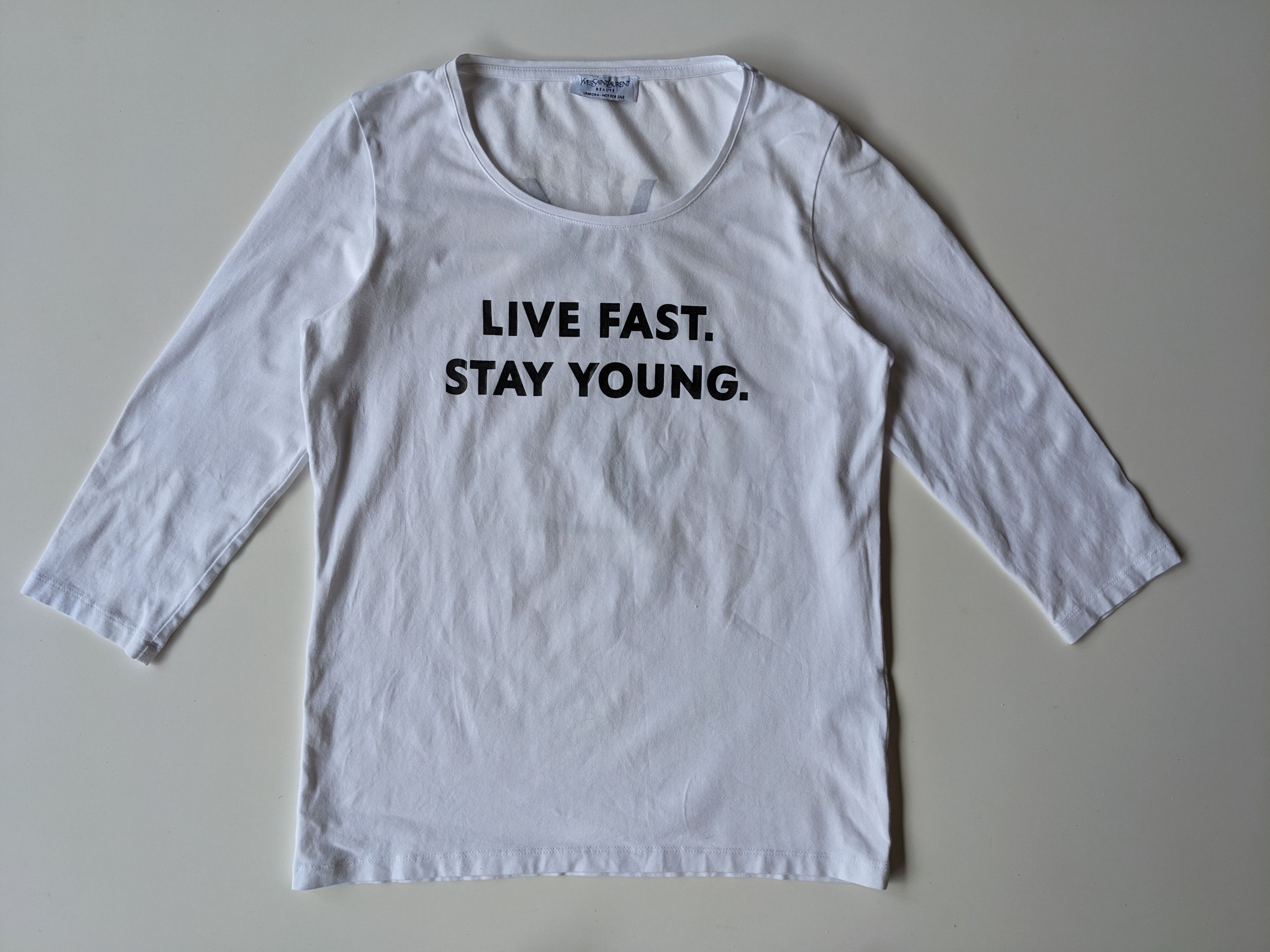 Yves Saint Laurent Vintage Yves Saint Laurent pure shot shirt Size M / US 6-8 / IT 42-44 - 2 Thumbnail