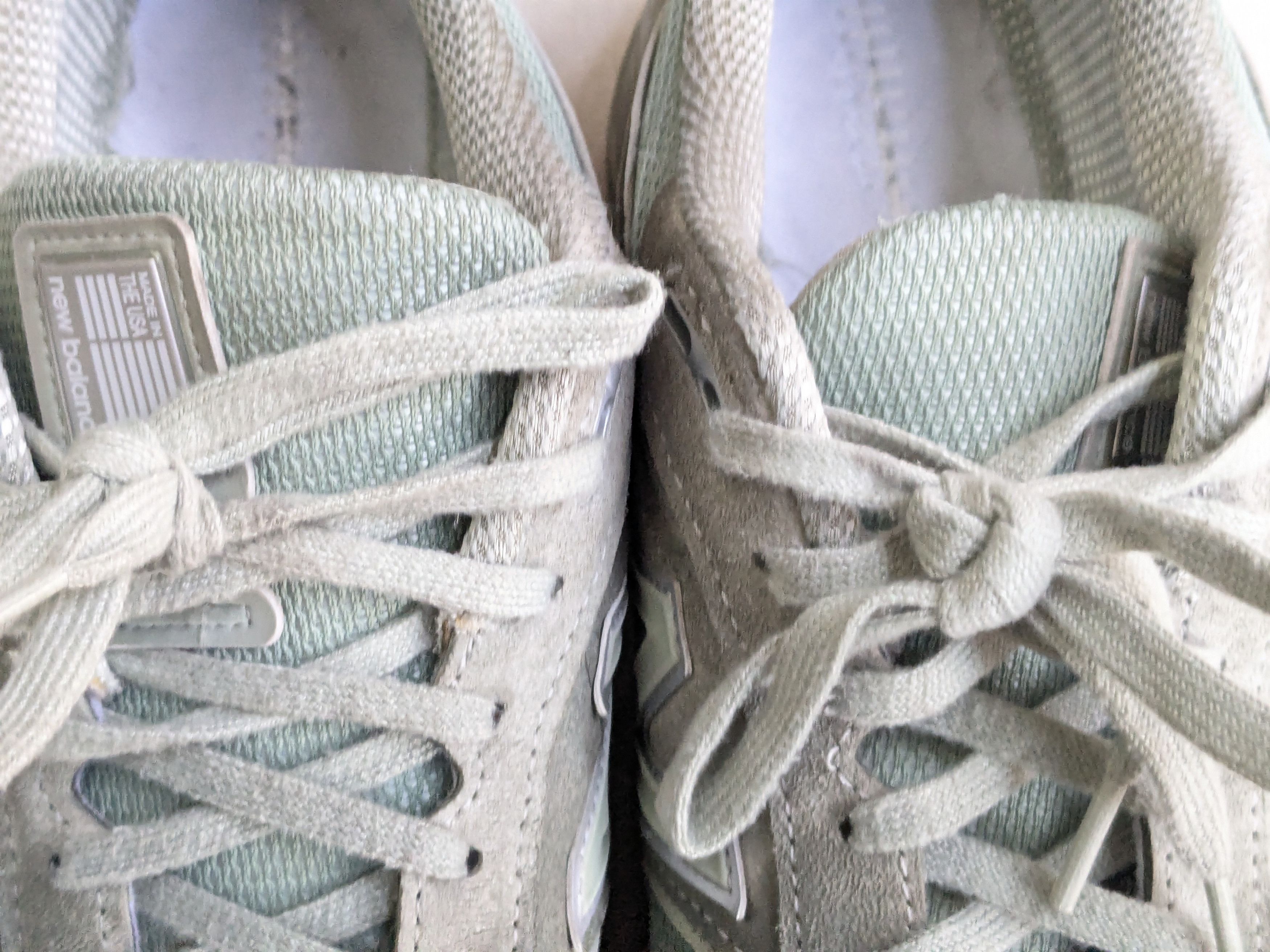 New Balance New Balance 990V4 12 D Mint Green Suede Castlerock Size US 12 / EU 45 - 5 Thumbnail