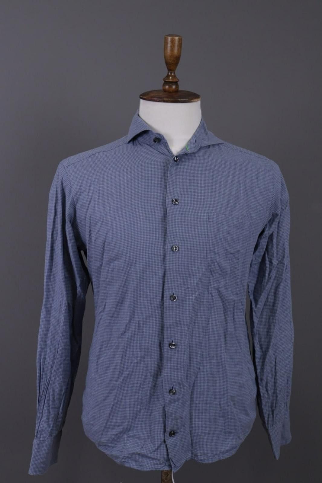 Eton Eton Slim Long Sleeve Button Down Shirt Size M Size US M / EU 48-50 / 2 - 1 Thumbnail