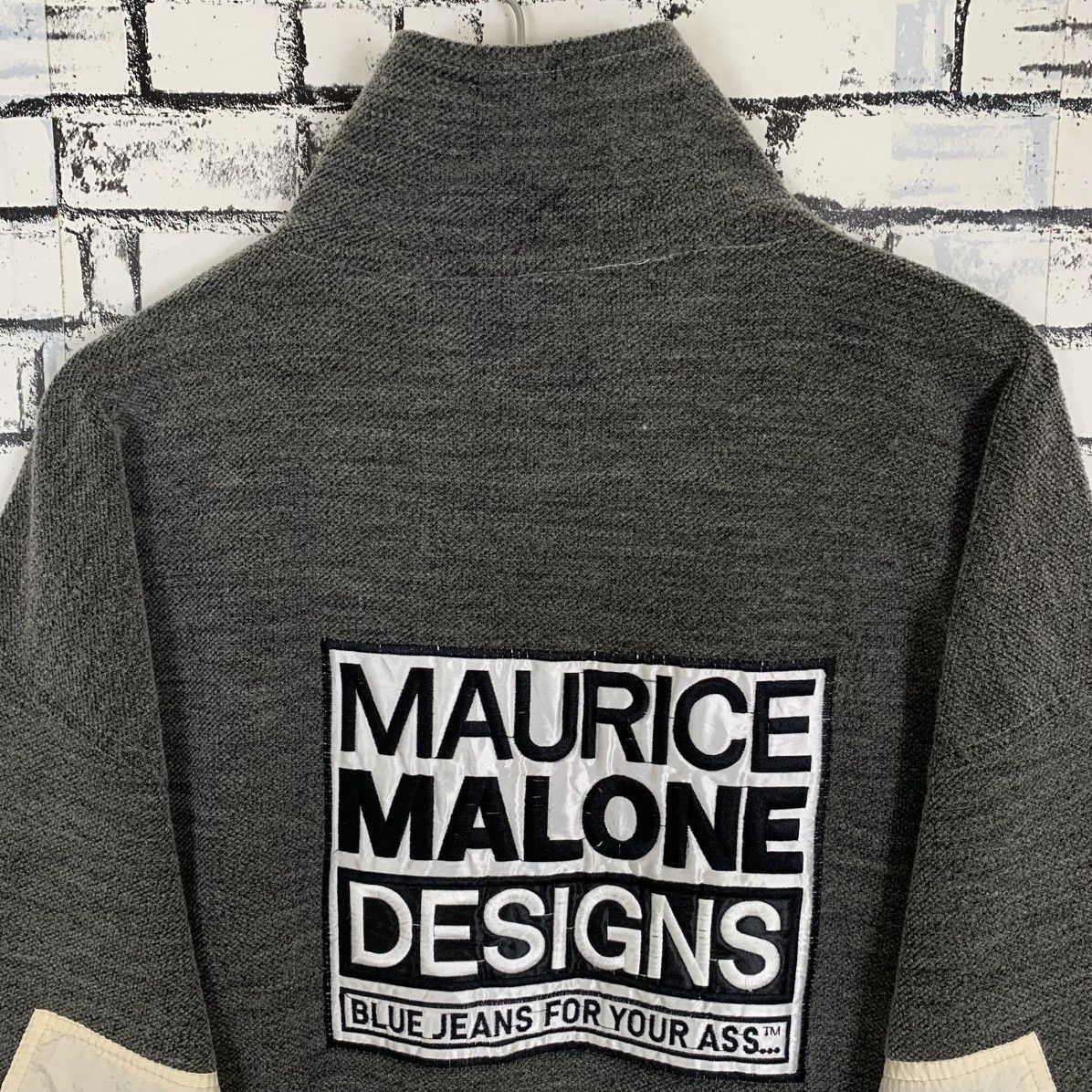 Rap Tees × Vintage Vintage Maurice Malone Design Jacket 90s Hip Hop Streetwear Size US M / EU 48-50 / 2 - 9 Thumbnail