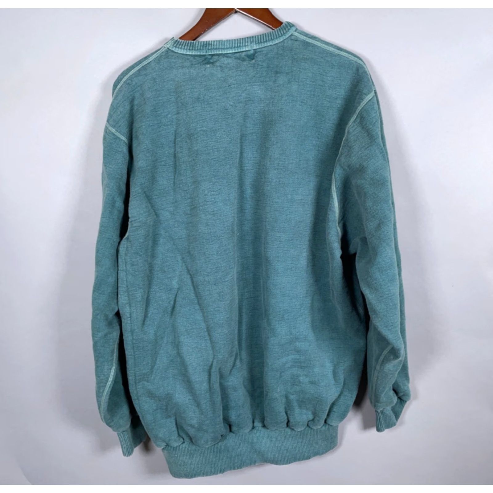 Vintage VINTAGE DSI Golf Sweatshirt Adult XL Green Crewneck Pullover Heavyweight 90s Retro Sports Men Size US XL / EU 56 / 4 - 2 Thumbnail