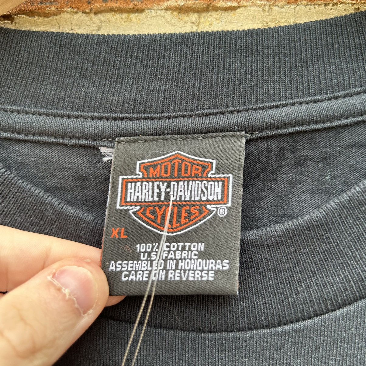 Harley Davidson XL deadstock harley davidson flame logo grunge skull sleeve Size US XL / EU 56 / 4 - 7 Thumbnail