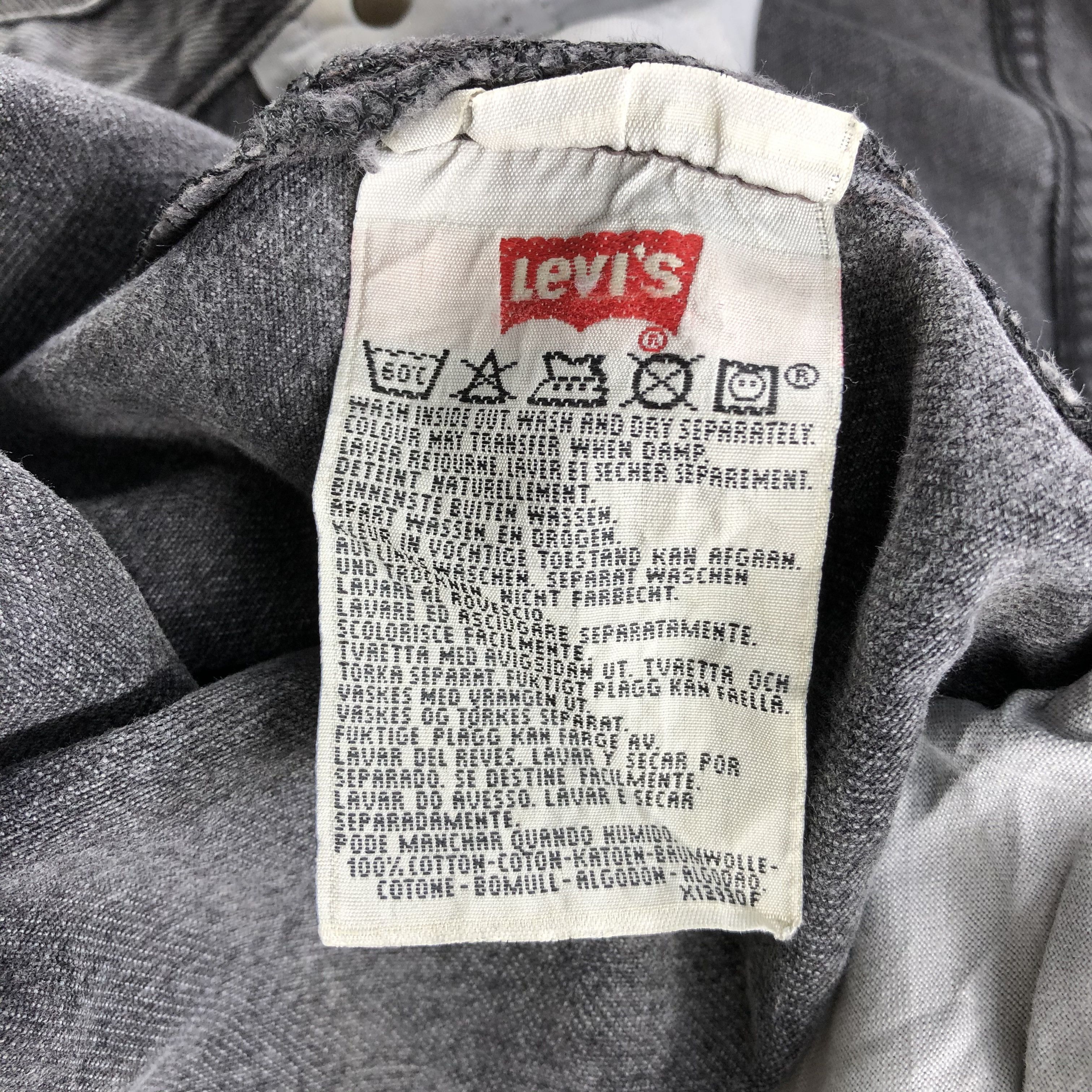 Levi's × Vintage Vintage 90s Levis 501 Ripped Jeans-JM2644 Size US 32 / EU 48 - 14 Thumbnail