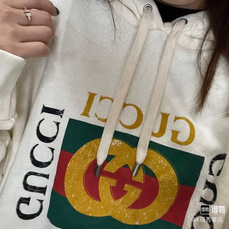 Gucci Gucci Square block to make old logo hoodie 2501-Nextarrow Size US M / EU 48-50 / 2 - 7 Thumbnail
