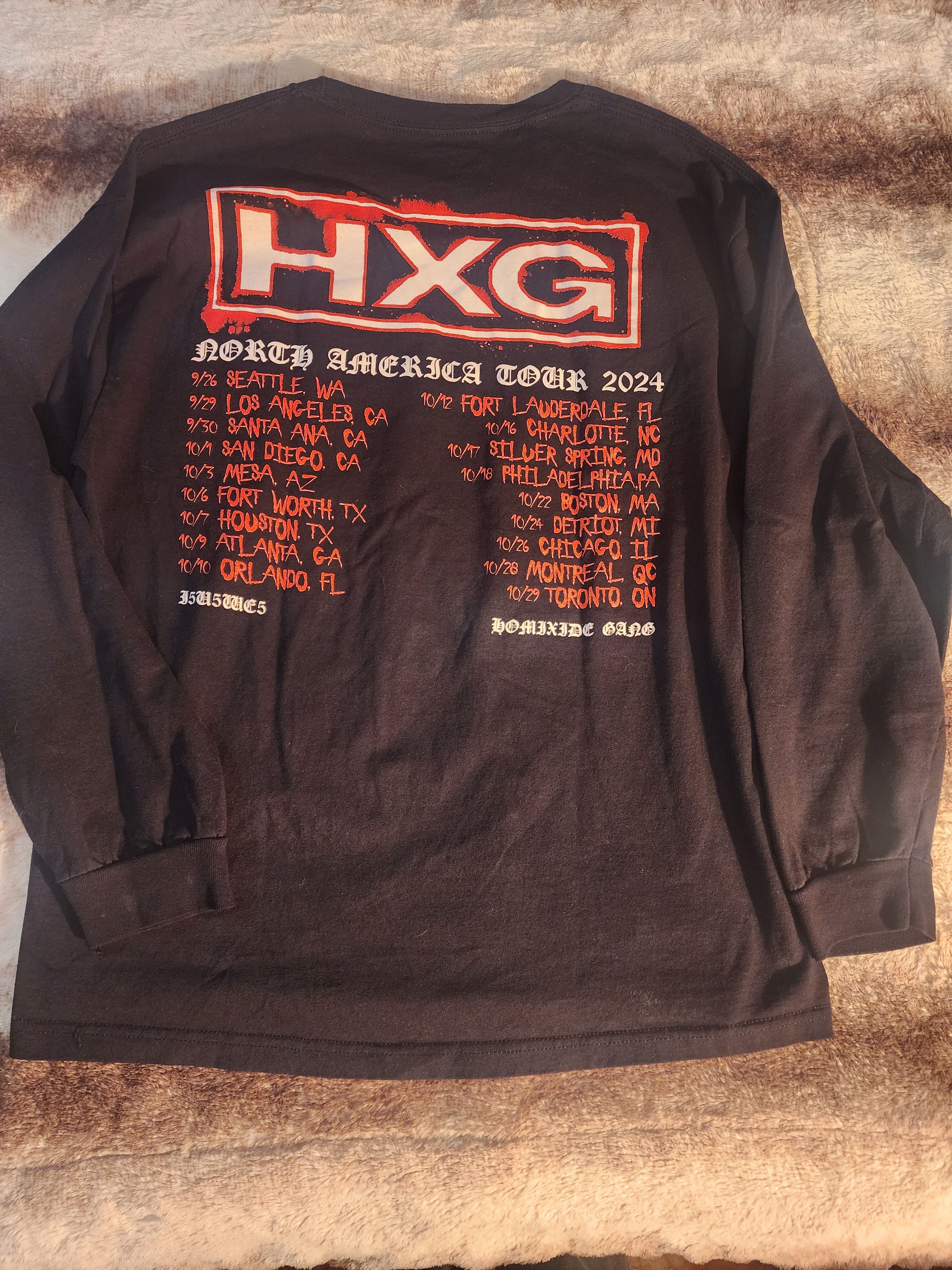 HXG Homixide Gang LS Tshirt Size US L / EU 52-54 / 3 - 3 Thumbnail