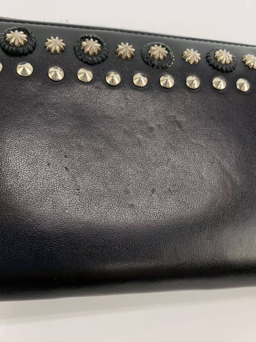 Y's × Yohji Yamamoto Studded Leather Long Wallet Size ONE SIZE - 3 Thumbnail