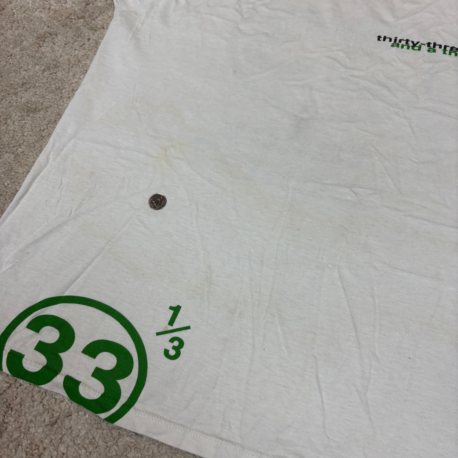 Jerzees Vintage 70s 33 1/3 RPM Vinyl Records LPs Ringer Shirt Large Size US L / EU 52-54 / 3 - 10 Thumbnail