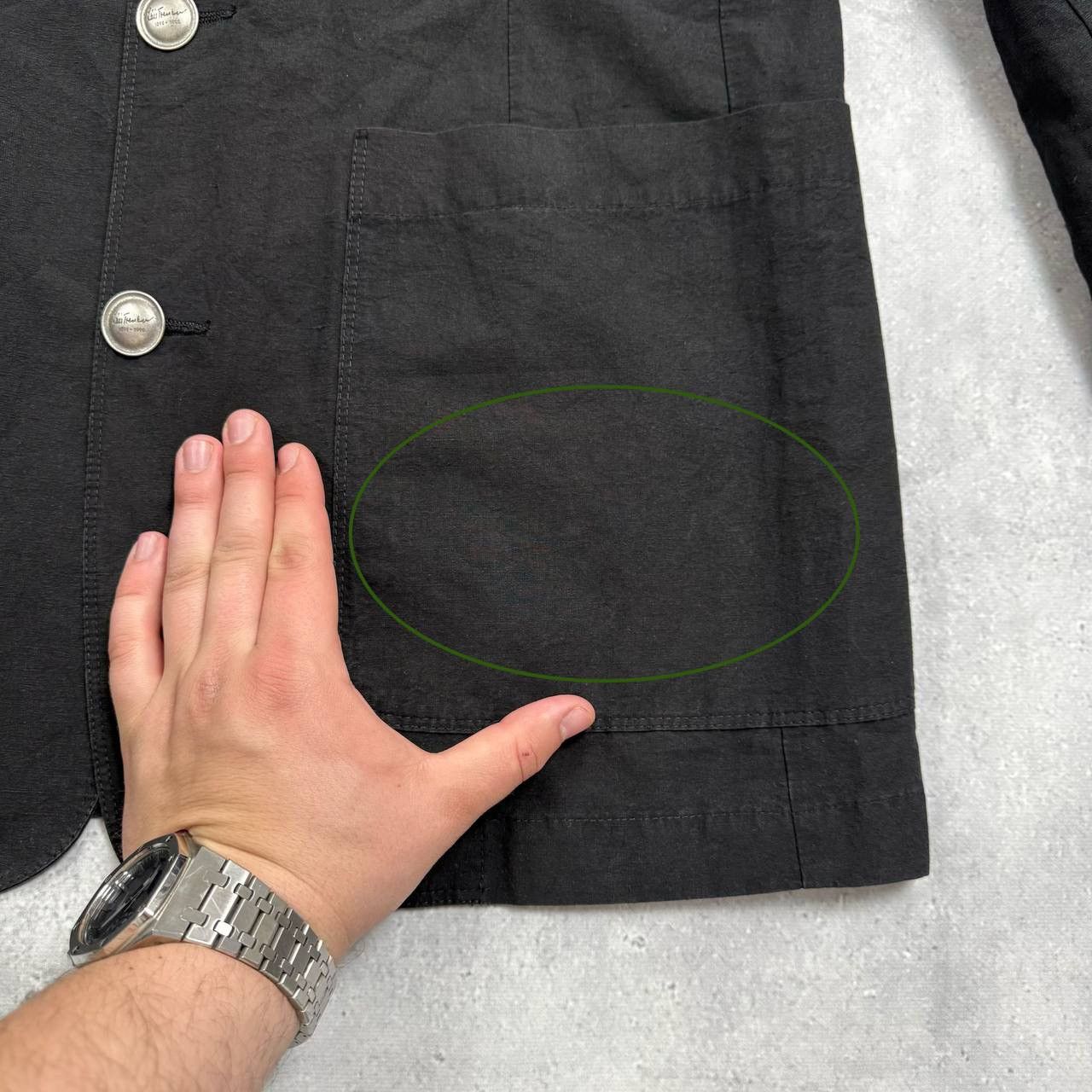 Other Luis Trenker Cotton/ Linen Button-Up Blazer Black Size 48 Size 38R - 18 Thumbnail