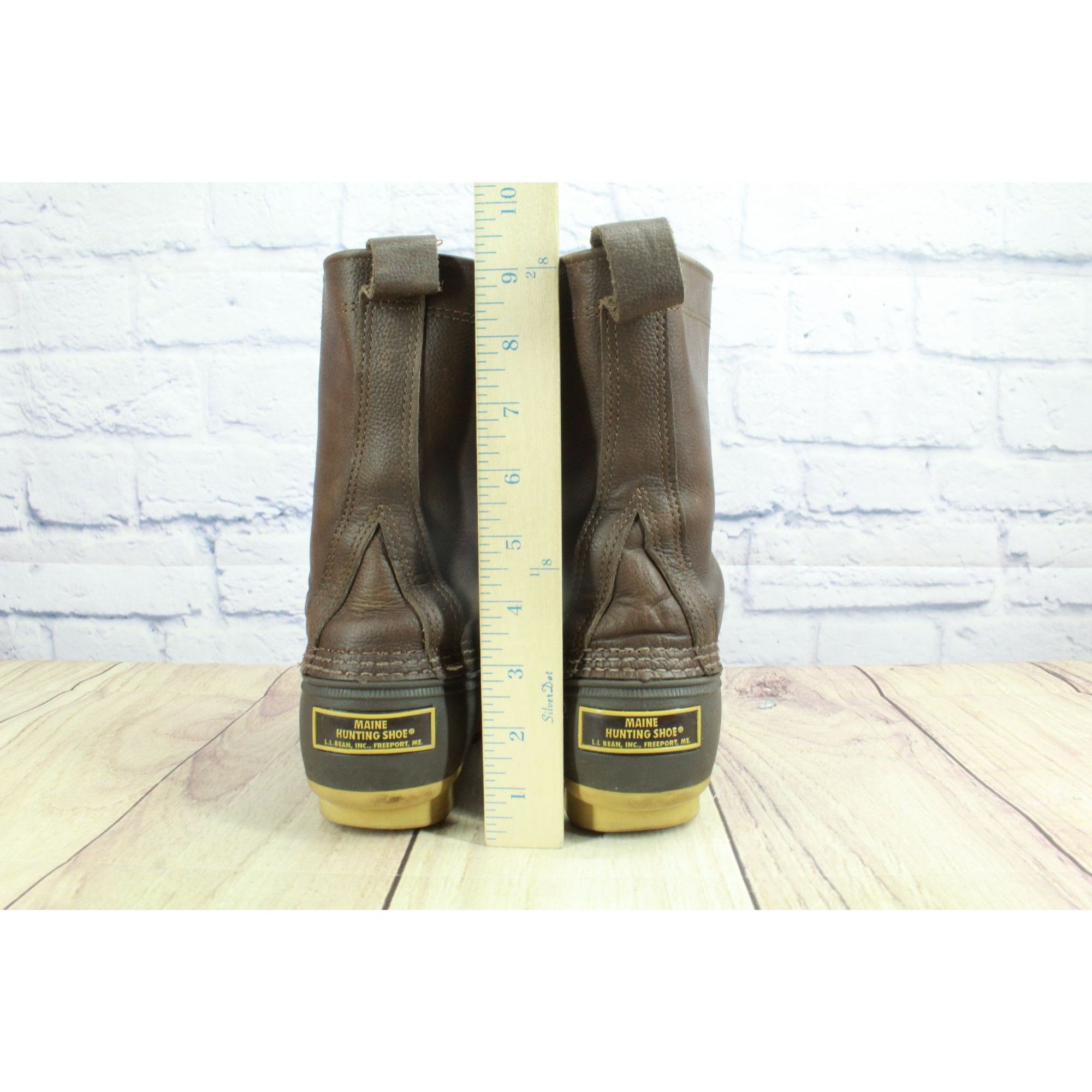 L.L. Bean LL Bean Maine Hunting Boots Steel Shank Women's 7 M Size US 7 / IT 37 - 6 Thumbnail