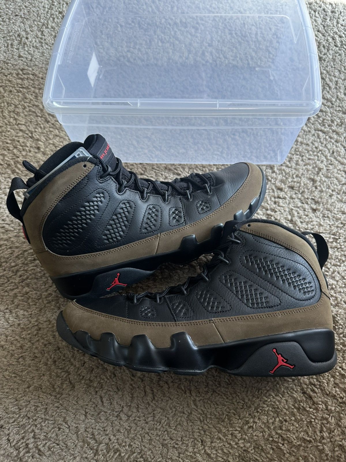 Size 12 - Jordan 9 Retro Olive (2024) (HV4794-030)