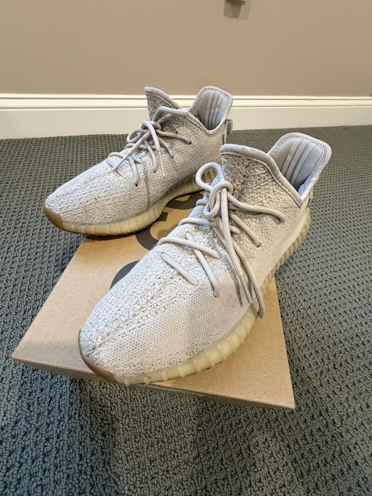 Yeezy 100% authentic with receipt. Sesame Size US 10.5 / EU 43-44 - 2 Thumbnail