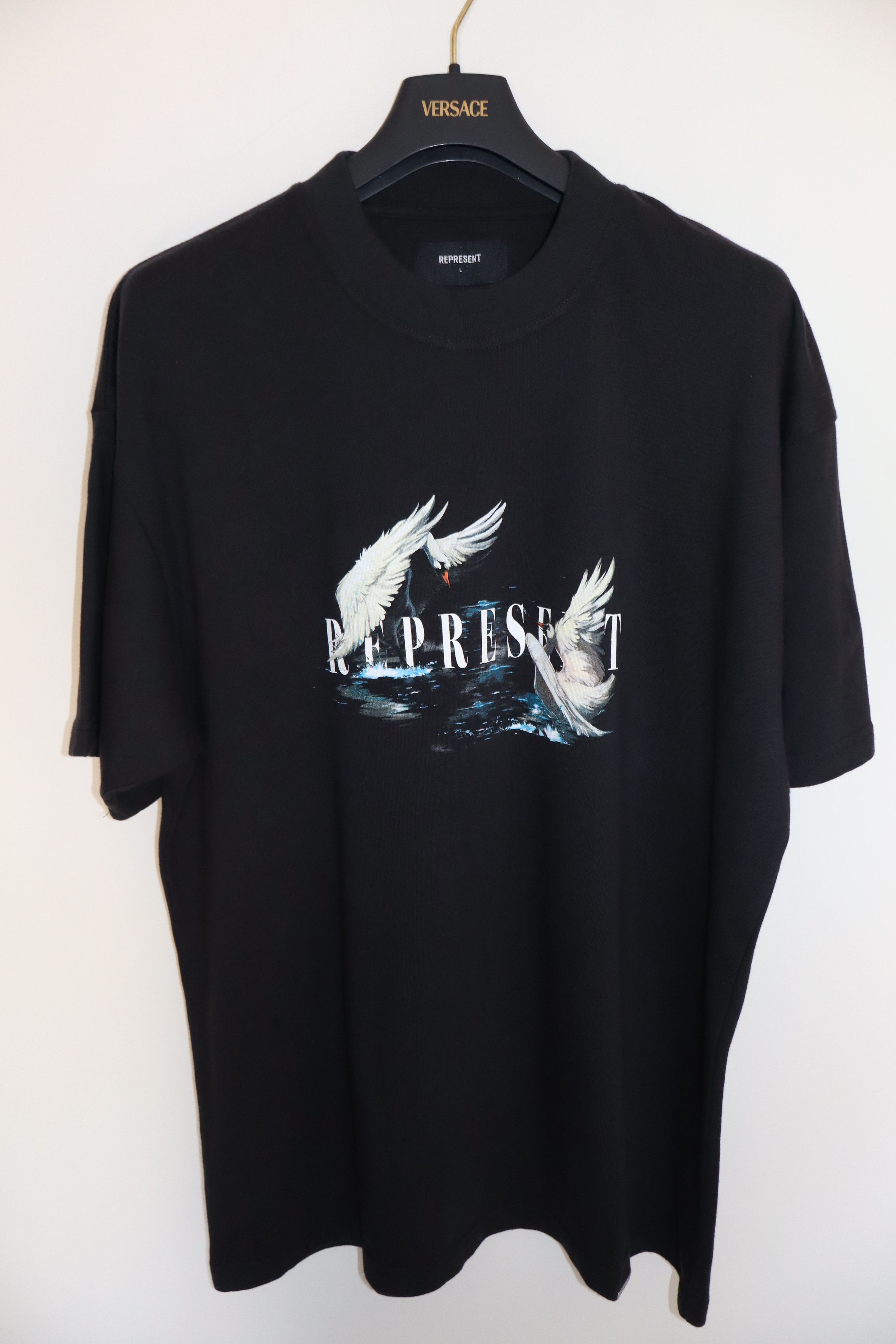 Represent Clo. Swan print t-shirt Size US L / EU 52-54 / 3 - 1 Thumbnail
