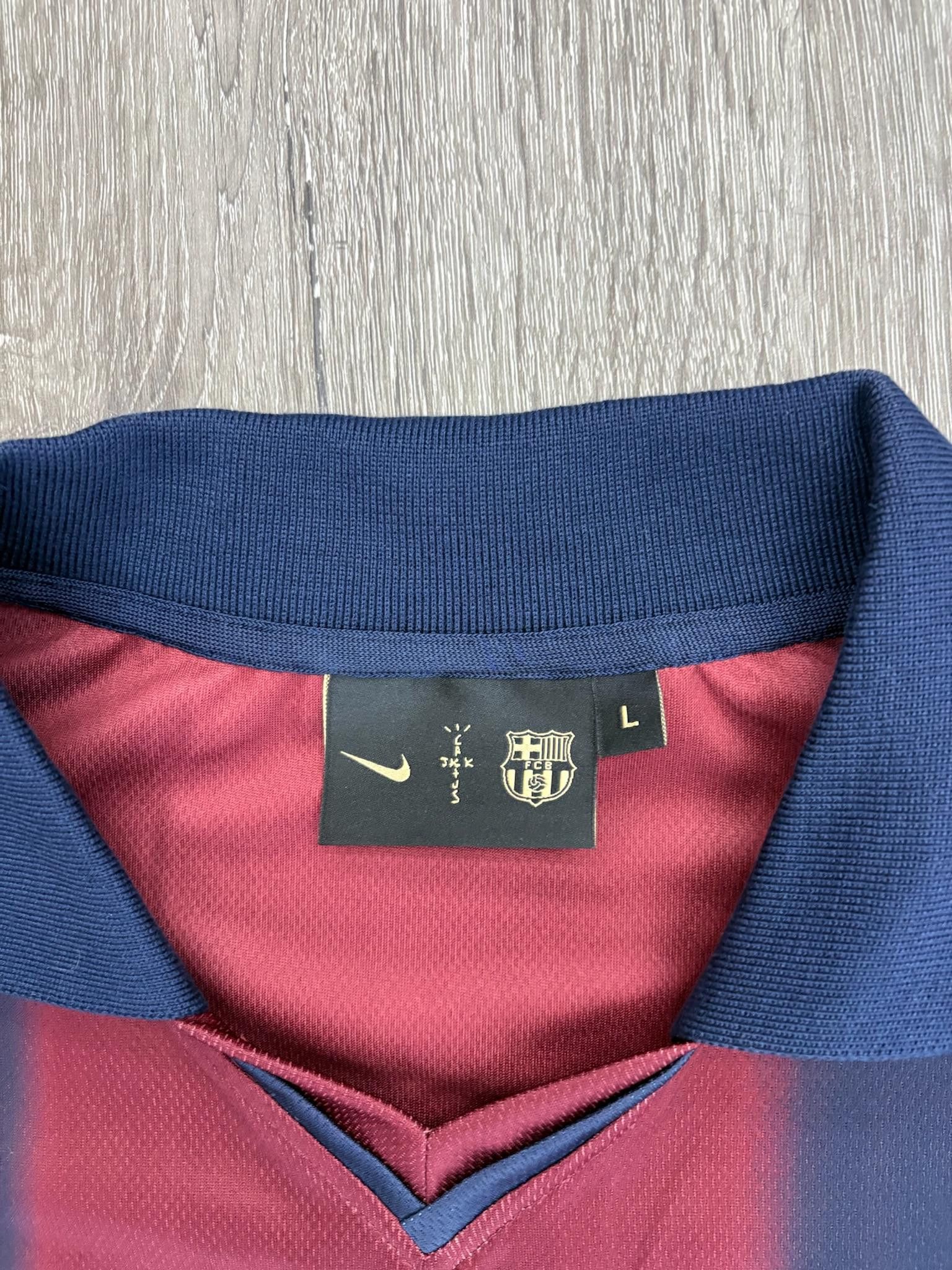 Travis Scott Travis Scott x Nike x FC Barcelona Retro 2000/01 "Home Skeleton" Jersey Size US L / EU 52-54 / 3 - 2 Thumbnail