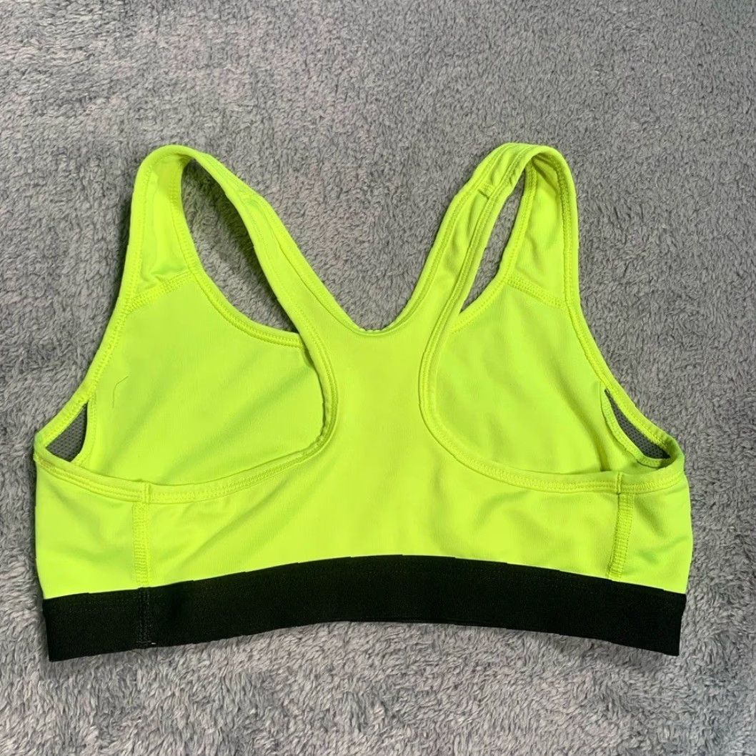 Nike Nike Pro Women’s Bright Yellow Sports Bra S Yellow Bra Women’s Nike Pro Sports Bra, Yellow, S Size ONE SIZE - 3 Thumbnail