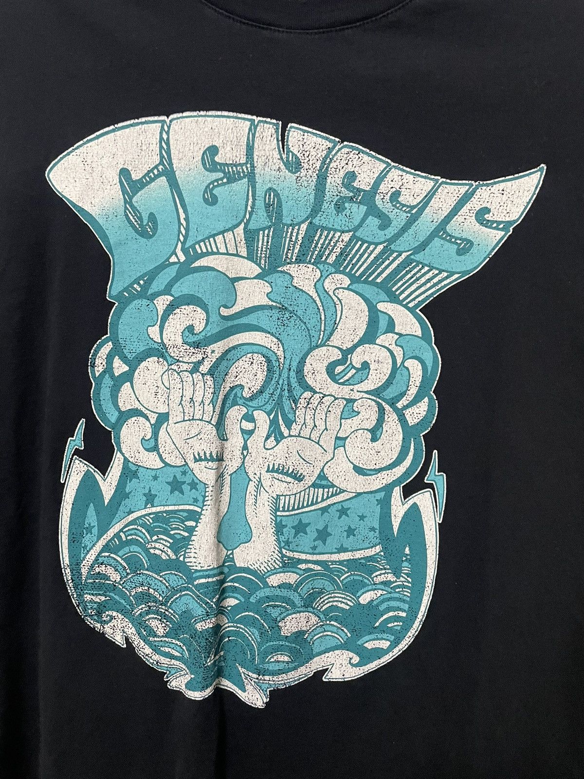Band Tees × Vintage Genesis T Shirt Vintage Rock Band Tour Tee Size US L / EU 52-54 / 3 - 3 Thumbnail