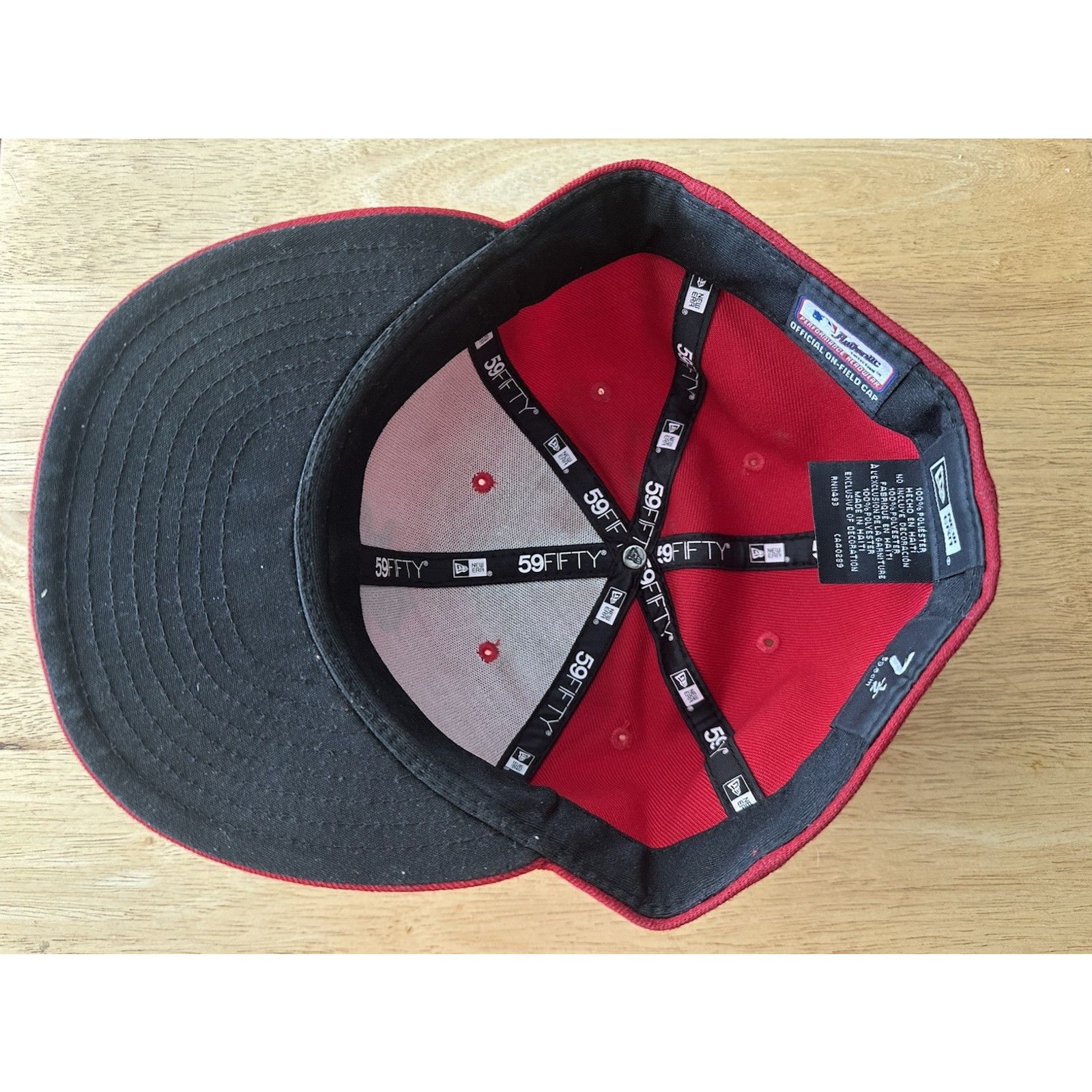 New Era St Louis Cardinals New Era 59Fifty On Field Red Fitted Cap Size ONE SIZE - 6 Thumbnail