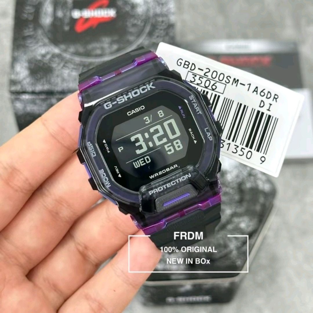 CASIO G-SHOCK GBD-200SM 1A6DRパープル Casio Casio G Shock GBD